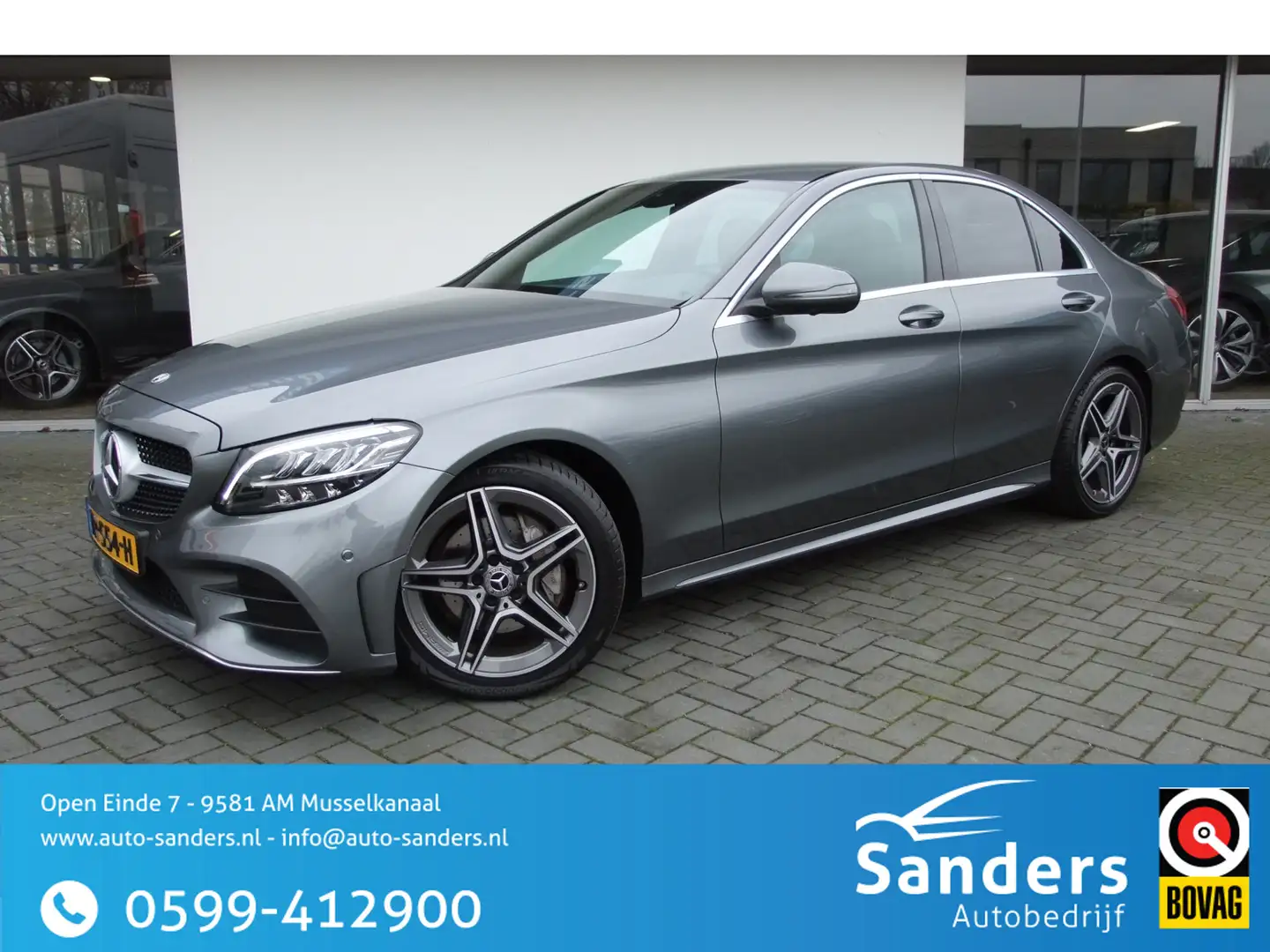 Mercedes-Benz C 180 Advantage Pack / Virtual cockpit/ Facelift/ AMG/ 3 Grijs - 1