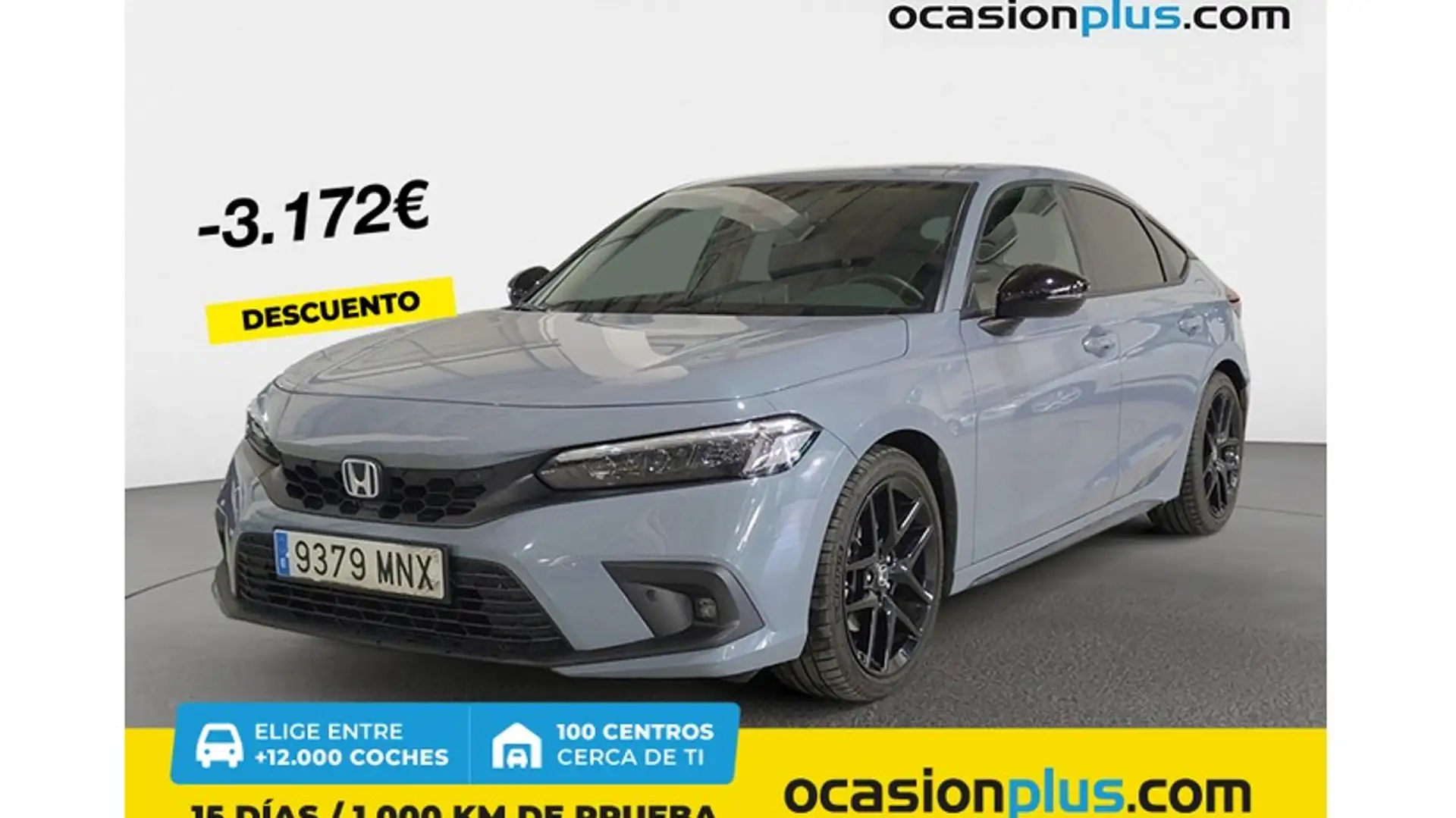 Honda Civic 2.0 i-MMD Sport Gris - 1