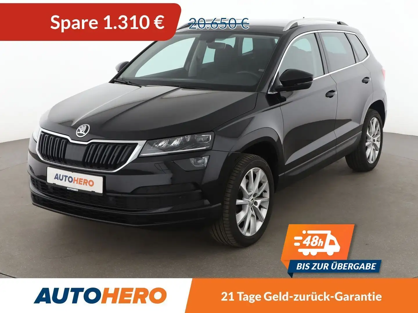 Skoda Karoq 1.5 TSI ACT Style*NAVI*ACC*PDC*SHZ* Schwarz - 1
