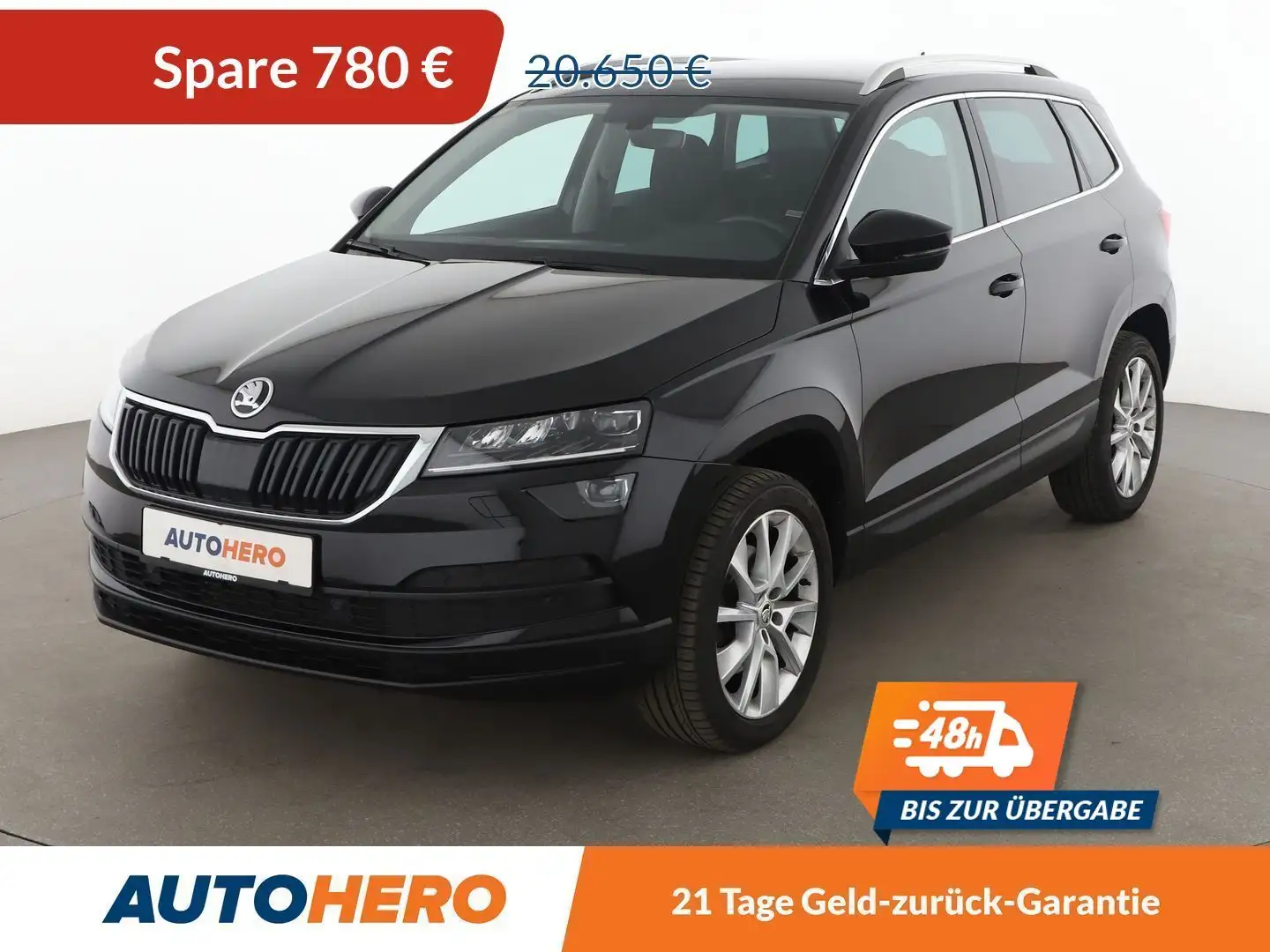 Skoda Karoq 1.5 TSI ACT Style*NAVI*ACC*PDC*SHZ* Schwarz - 1