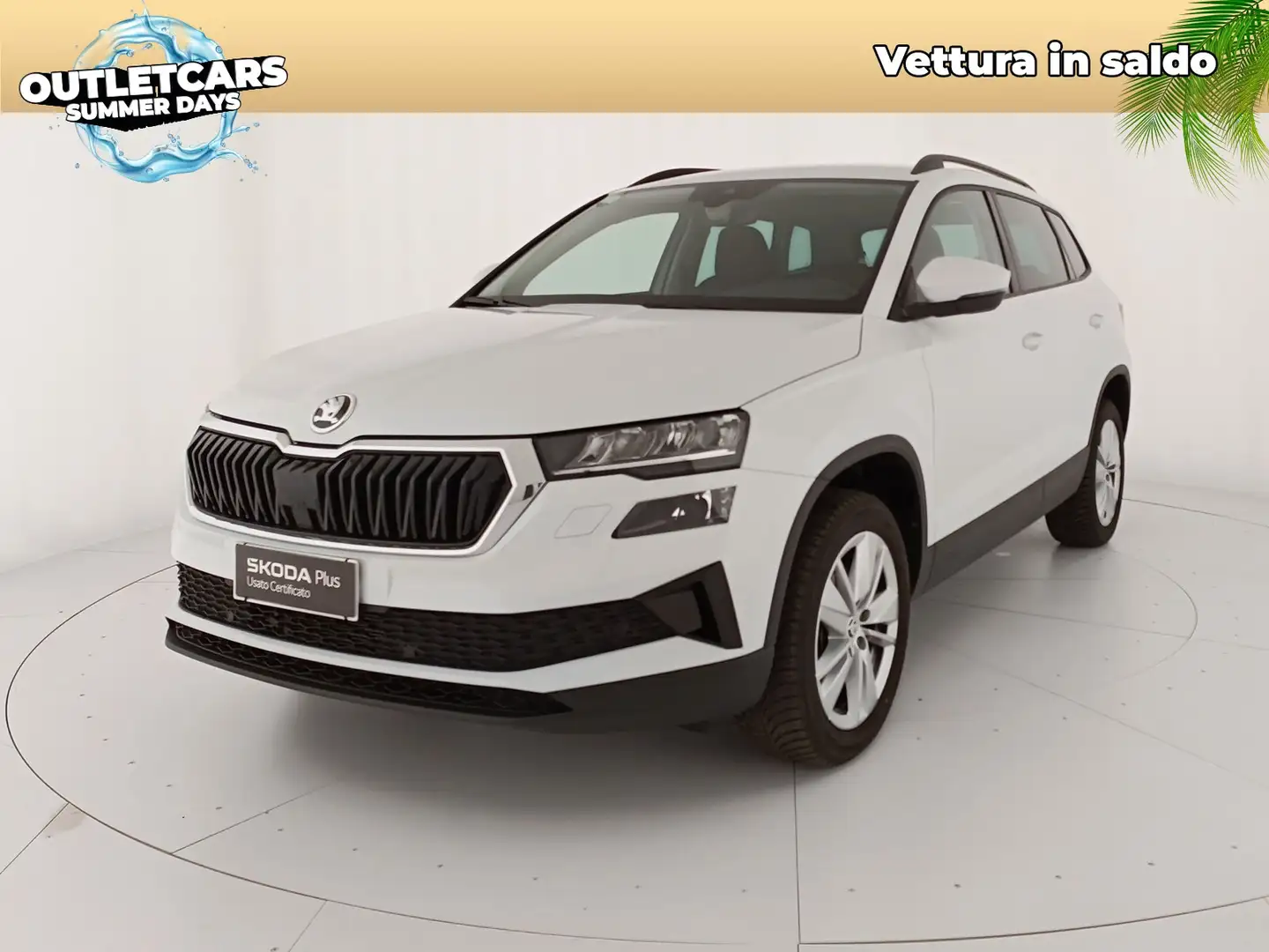 Skoda Karoq 2.0 tdi evo selection 115cv Bianco - 1