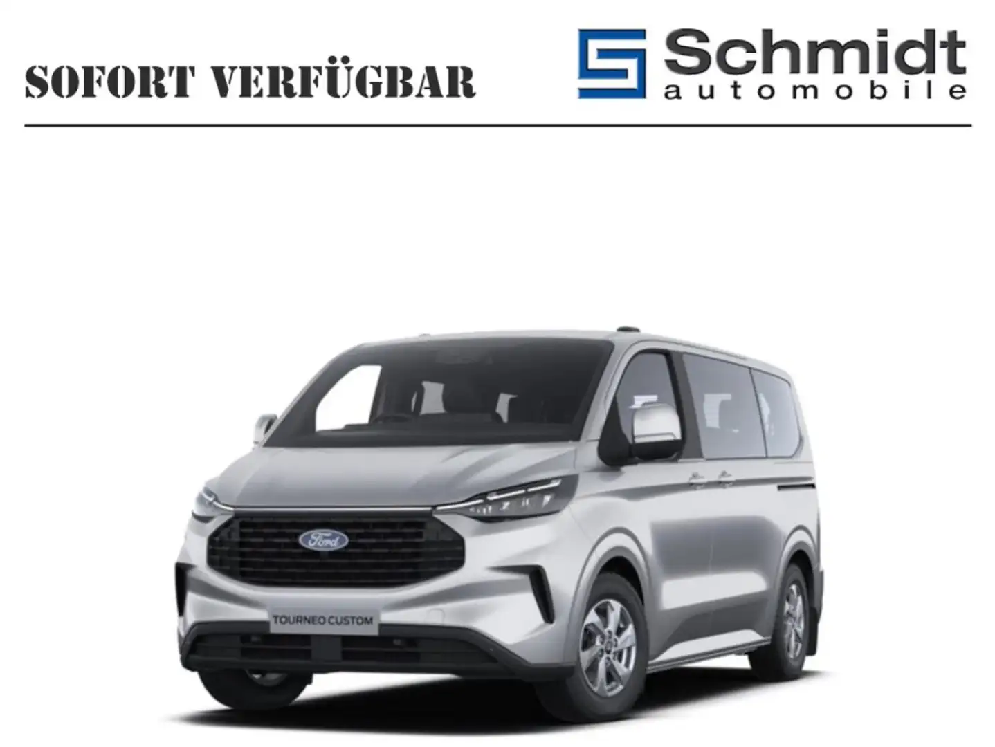 Ford Tourneo Custom Trend 2,0LEblue 320L2 136 PS M6 FWD Silver - 1