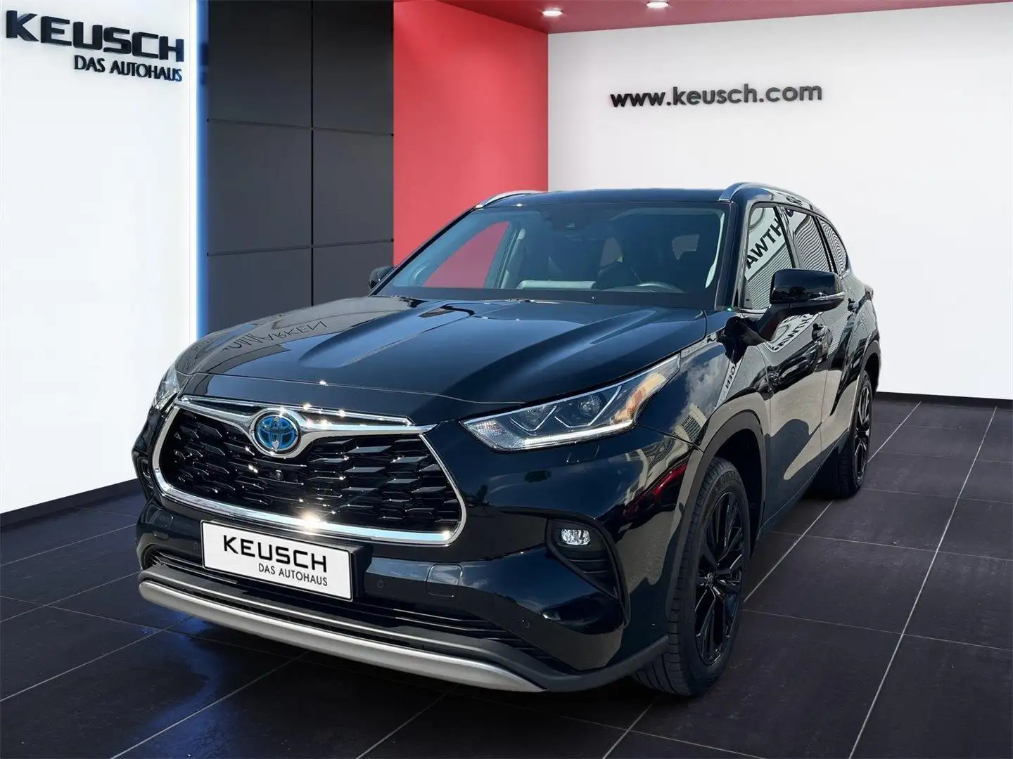 Toyota Highlander 2,5 Hybrid VIP AWD Negru - 1