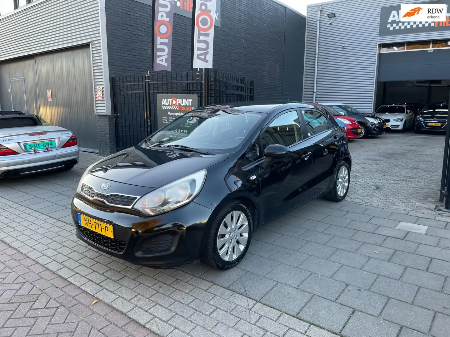 Kia Rio 1.2 CVVT Comfort Pack Trekhaak Airco NAP APK Noir - 1