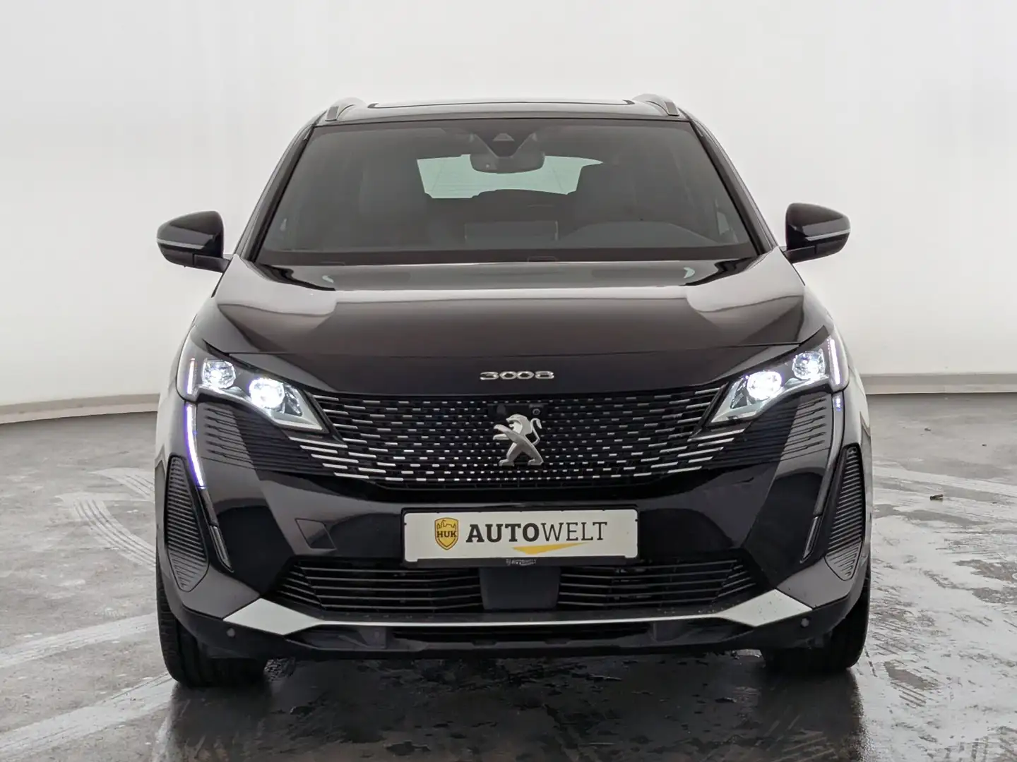Peugeot 3008 3008 Hybrid4 300 GT LED+NAVI+PANO+ACC+RFK+SHZ+ BC Noir - 2