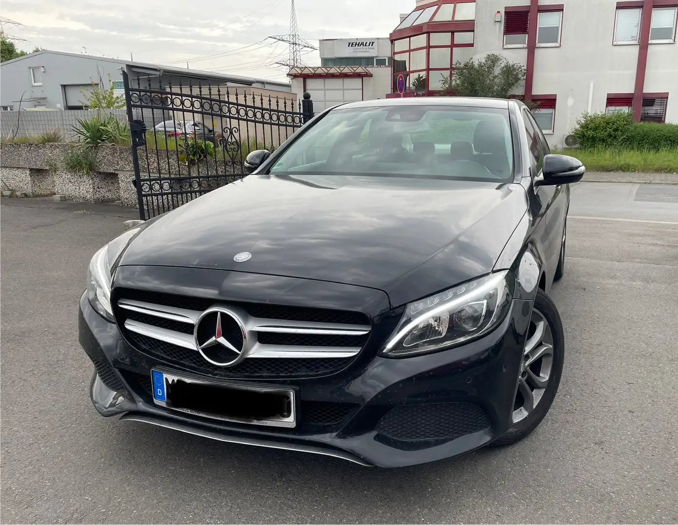 Mercedes-Benz C 220 d 7G Avantgarde UNFALLFREI  LED Navi Groß Leder Noir - 1