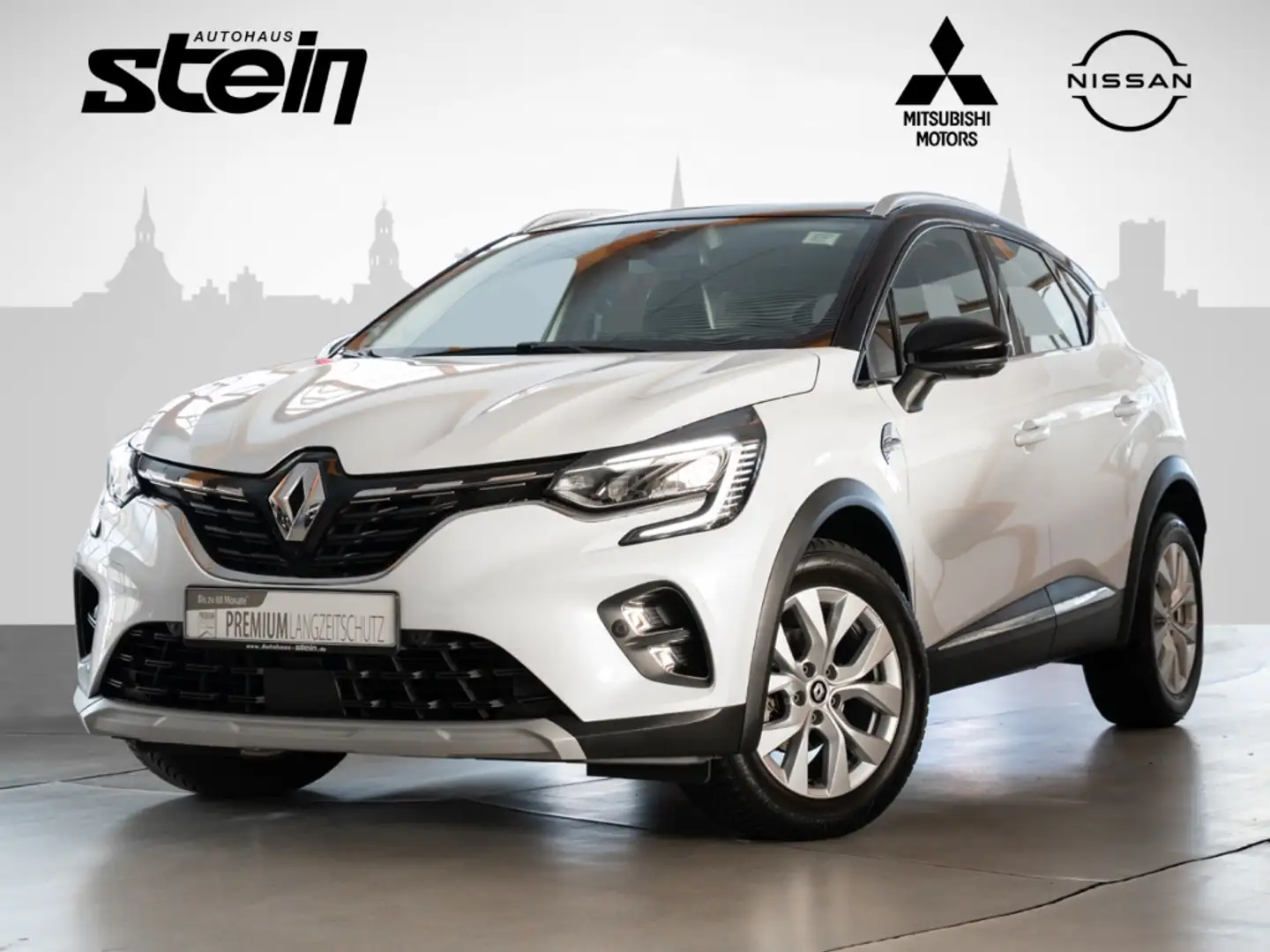 Renault Captur II Intens 1.3 TCe 140 EDC Navi Digitales Cockpit 3 Weiß - 1