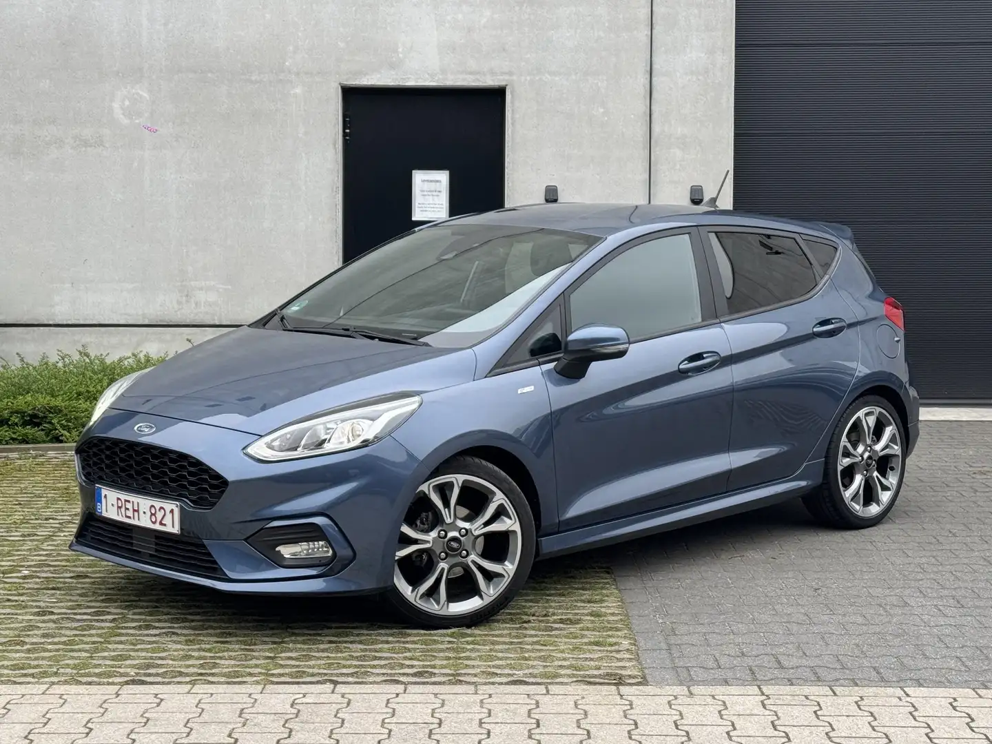 Ford Fiesta Fiesta 1.0 EcoBoost ST-LINE / binnen garantie! Blauw - 1