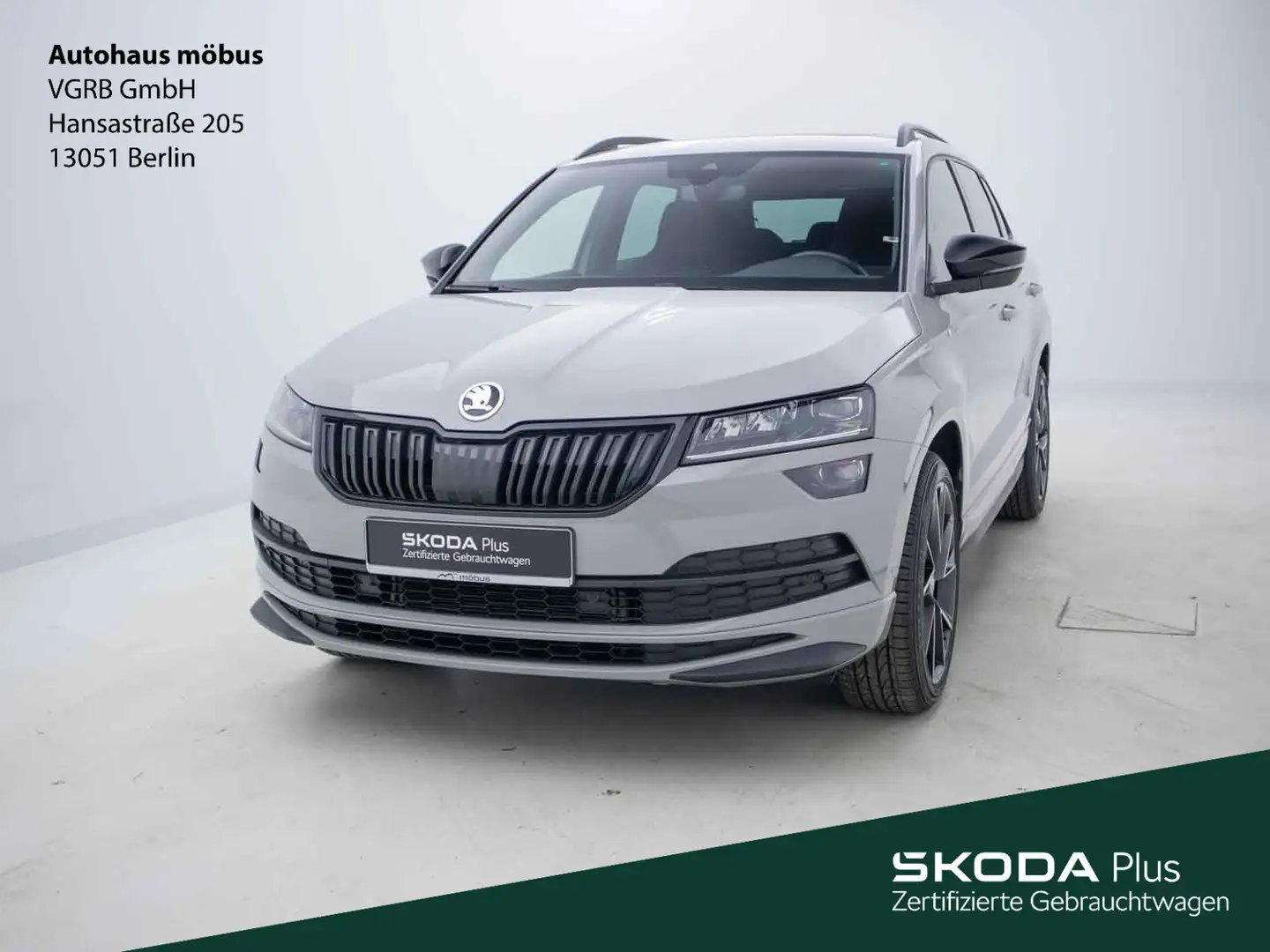 Skoda Karoq 2.0 TSI Sportline 4x4*DSG*LED*APP*NAV*PANO Gris - 2