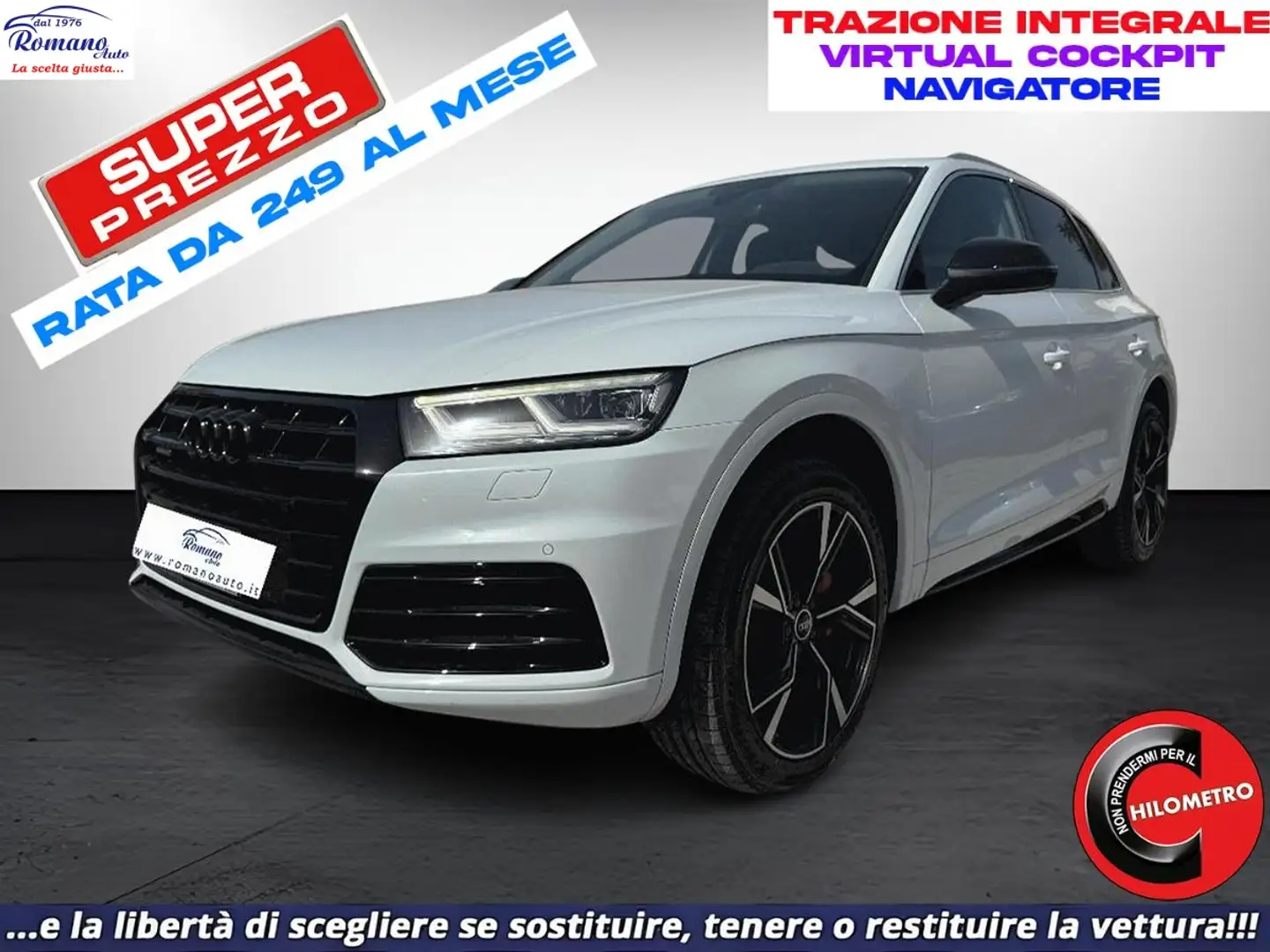 Audi Q5 40 2.0 tdi Sport quattro 190cv s-tronic Weiß - 1