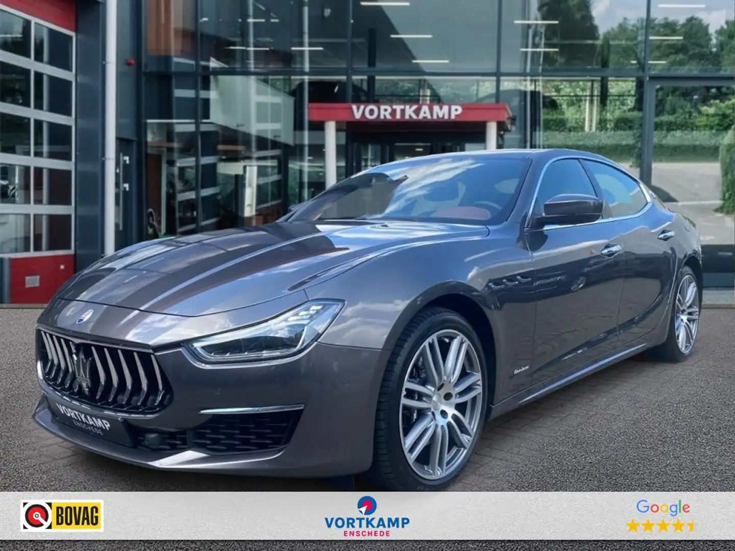 Maserati Ghibli 3.0 TDI BOWERS WILKINS/LEDER/CAMERA/NAVI/STOELVERW Grijs - 1