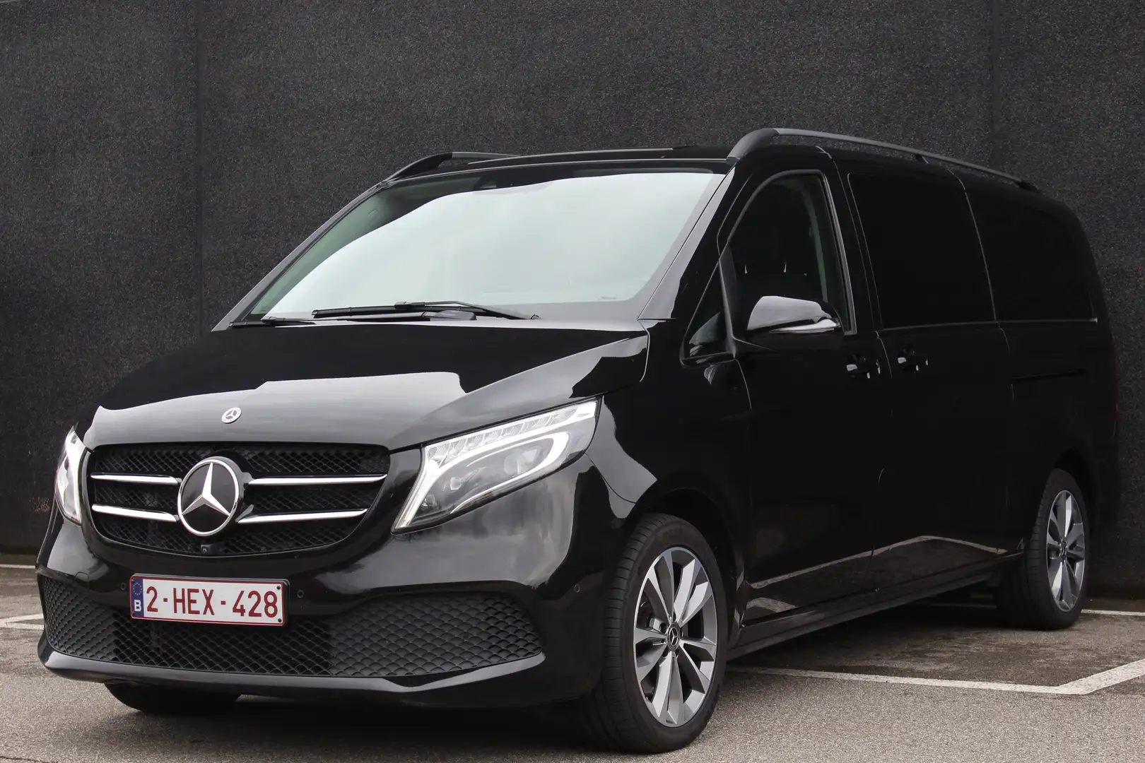 Mercedes-Benz V 300 Avantgarde - L3 - MBUX - 8 plaatsen - Carplay -BTW Noir - 1
