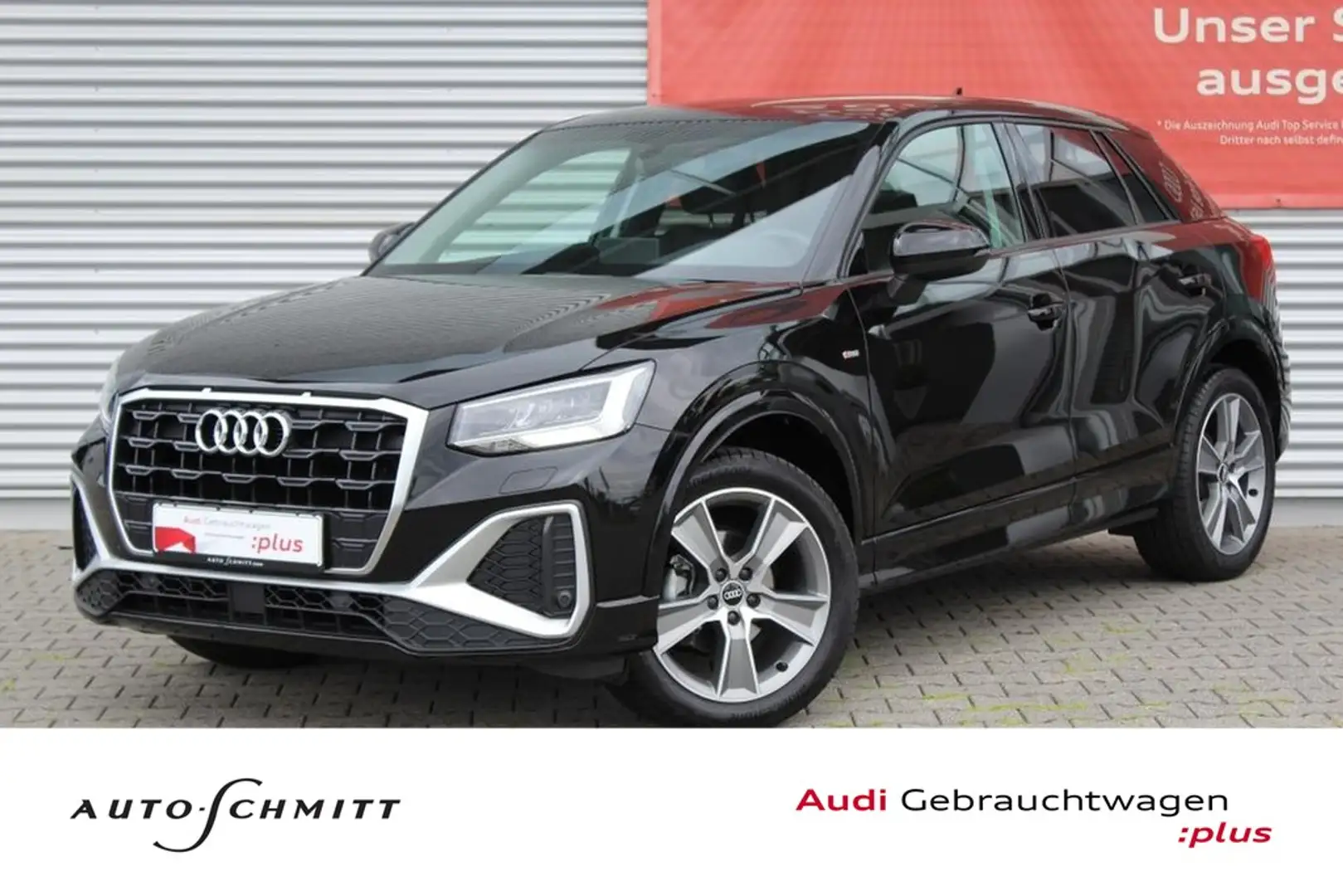 Audi Q2 35 TFSI S-tronic S line AHK Navi Smartphone Int... Schwarz - 1