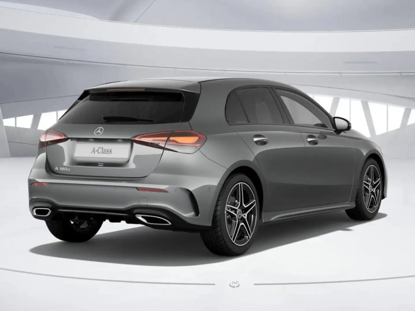 Mercedes-Benz A 180 d Automatic AMG Line ADVANCED PLUS Grigio - 2