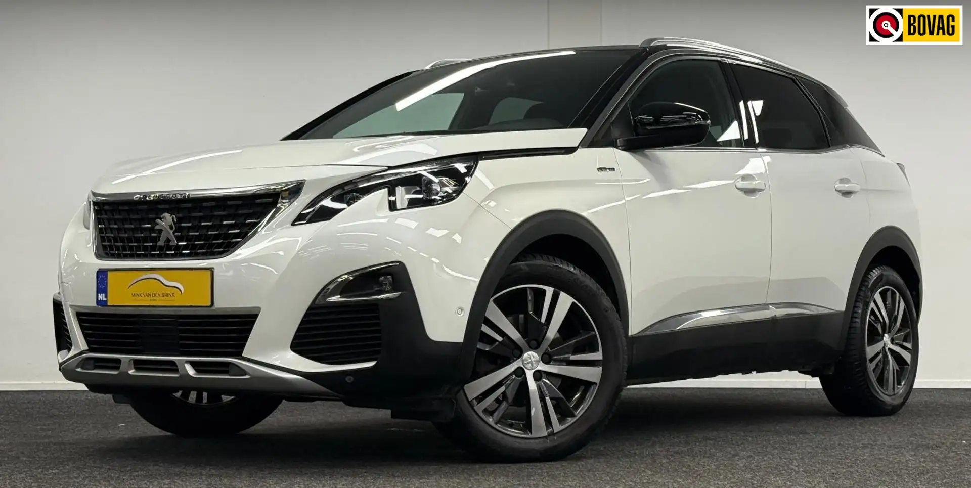 Peugeot 3008 1.6 e-THP GT Line*165PK*DealerOh*Navi*Carplay* Blanc - 1