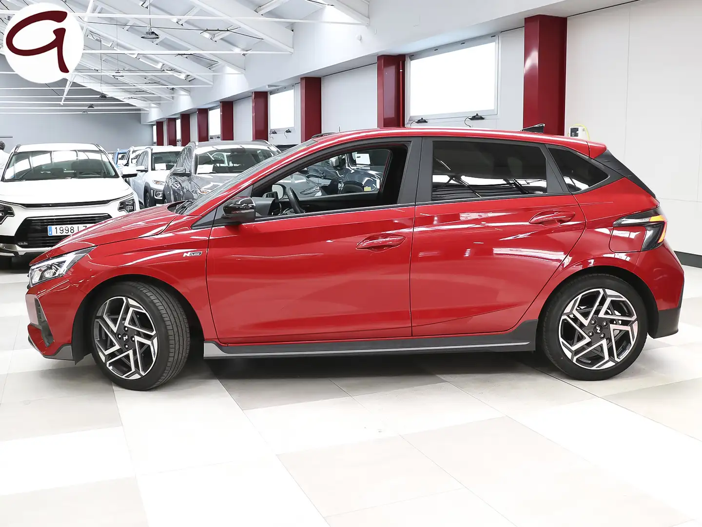Hyundai i20 1.2 MPI N Line Rojo - 2