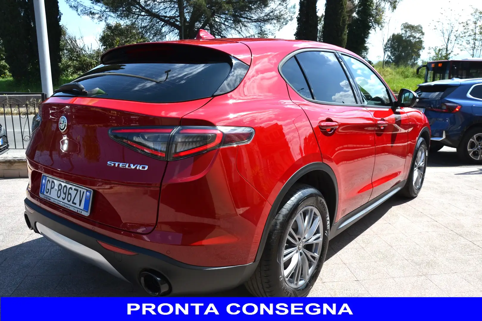 Alfa Romeo Stelvio 2.2 160CV AT8 SUPER RESTYLING MY23 **LED-NAV-PDC* Rosso - 2