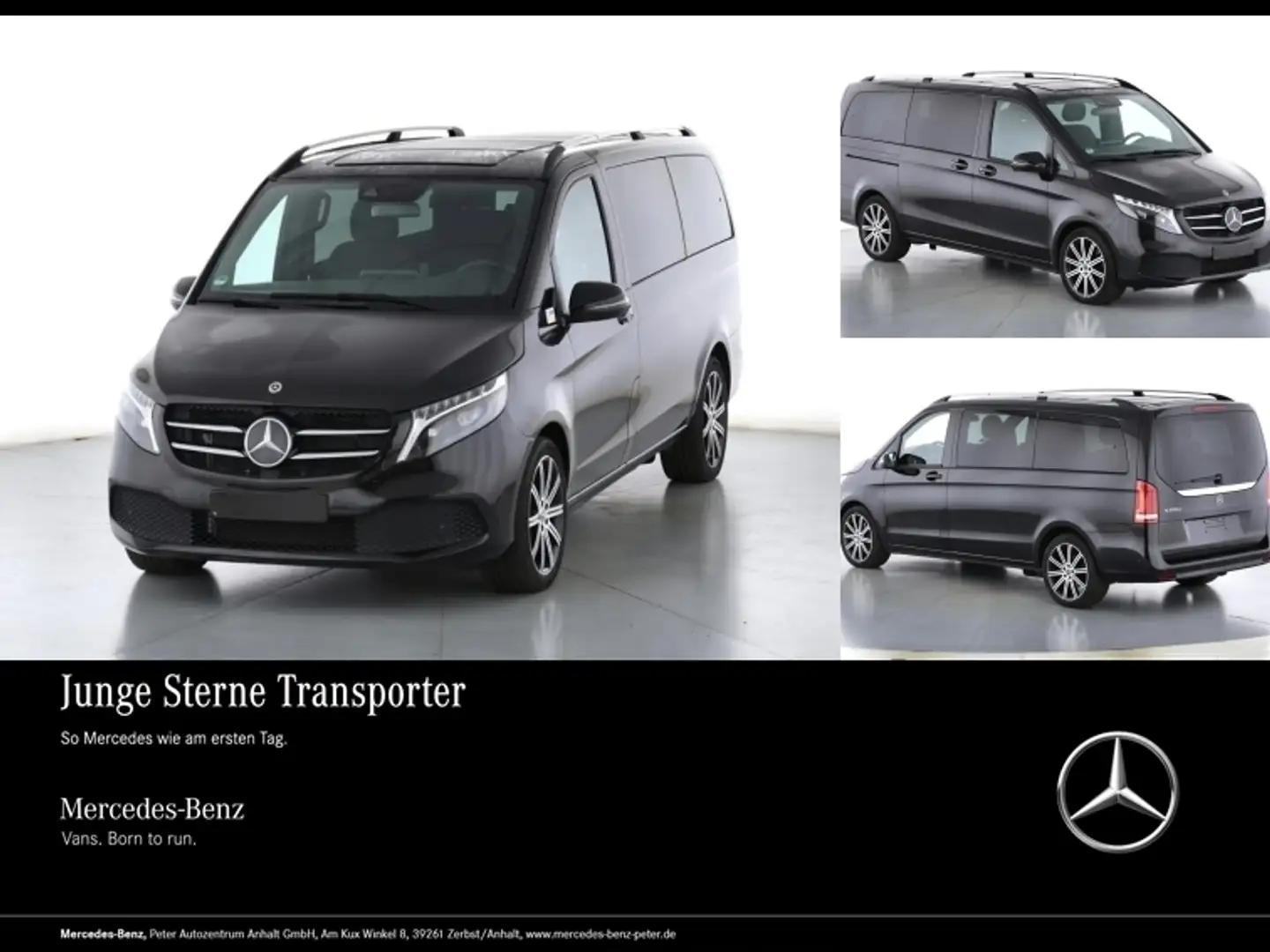 Mercedes-Benz V 250 d EDITION Lang Night-Paket/Distronic/LED Noir - 1
