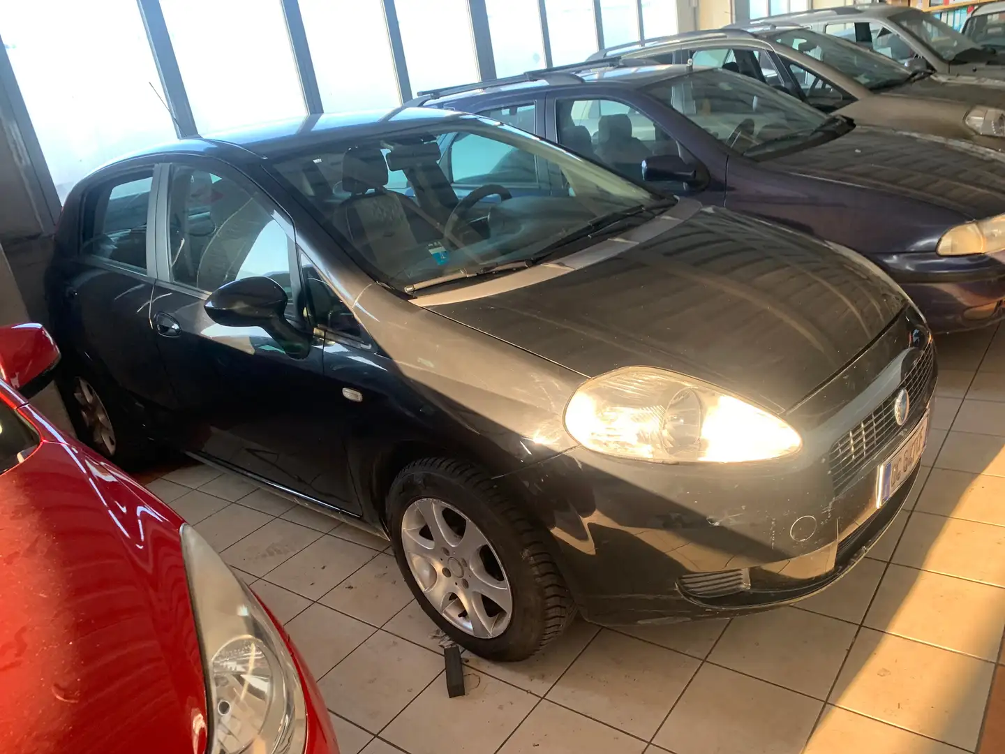 Fiat Grande Punto Grande Punto 5p 1.2 Dynamic 65cv Zwart - 1