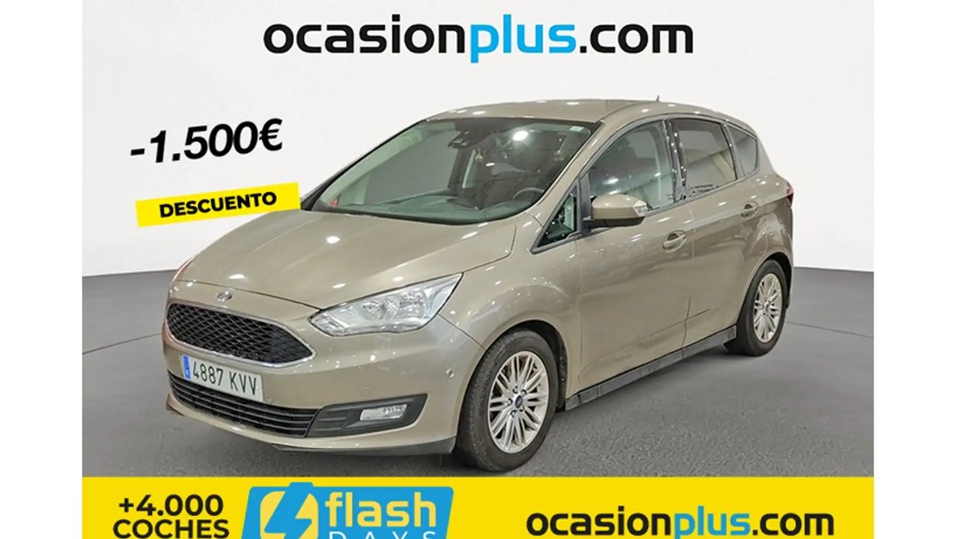 Ford C-Max 1.0 Ecoboost Auto-S&S Titanium 125 Beige - 1
