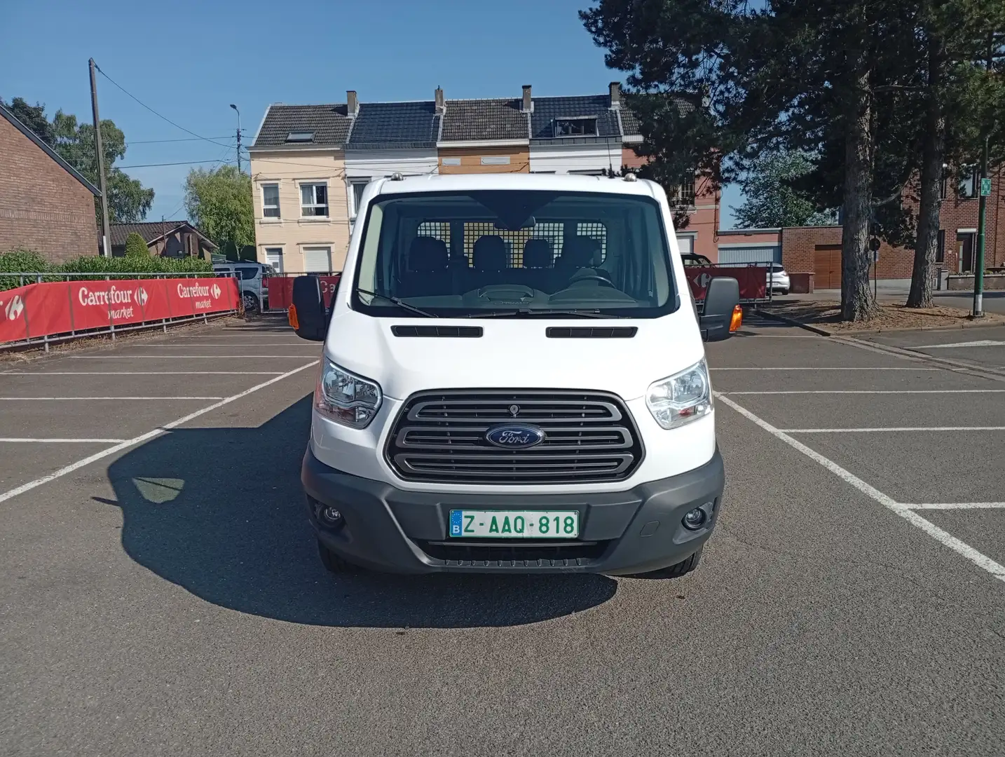 Ford Transit double cabine // roues jumelée // 43.000 km !! Blanc - 2