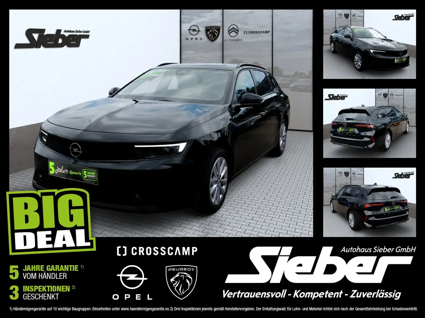 Opel Astra L ST 1.2 Turbo Enjoy KAMERA*NAVI*SITZHZG Nero - 1
