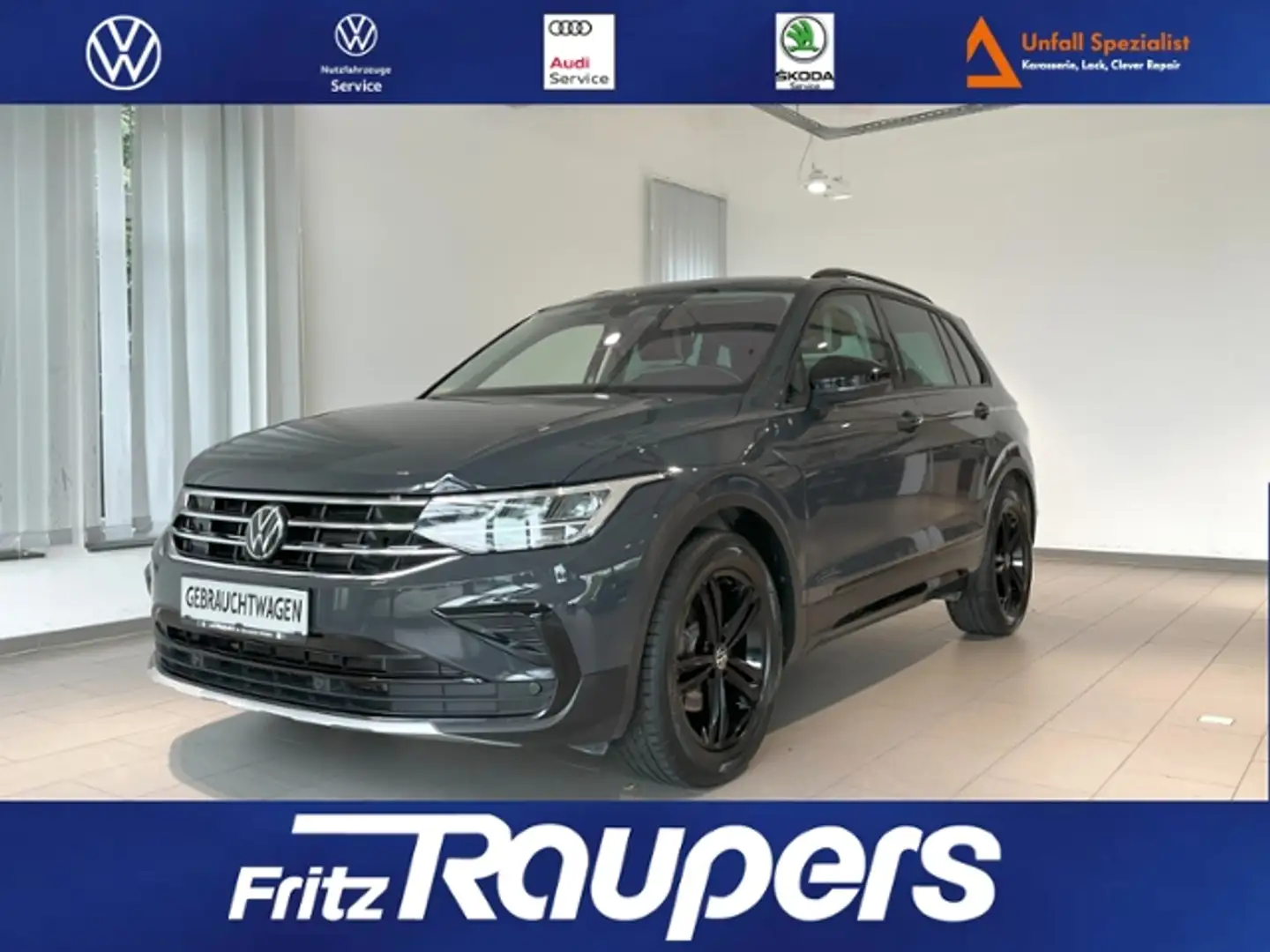 Volkswagen Tiguan 2.0 TDI Urban Sport 4x4 +AHK+NAVI Gris - 1