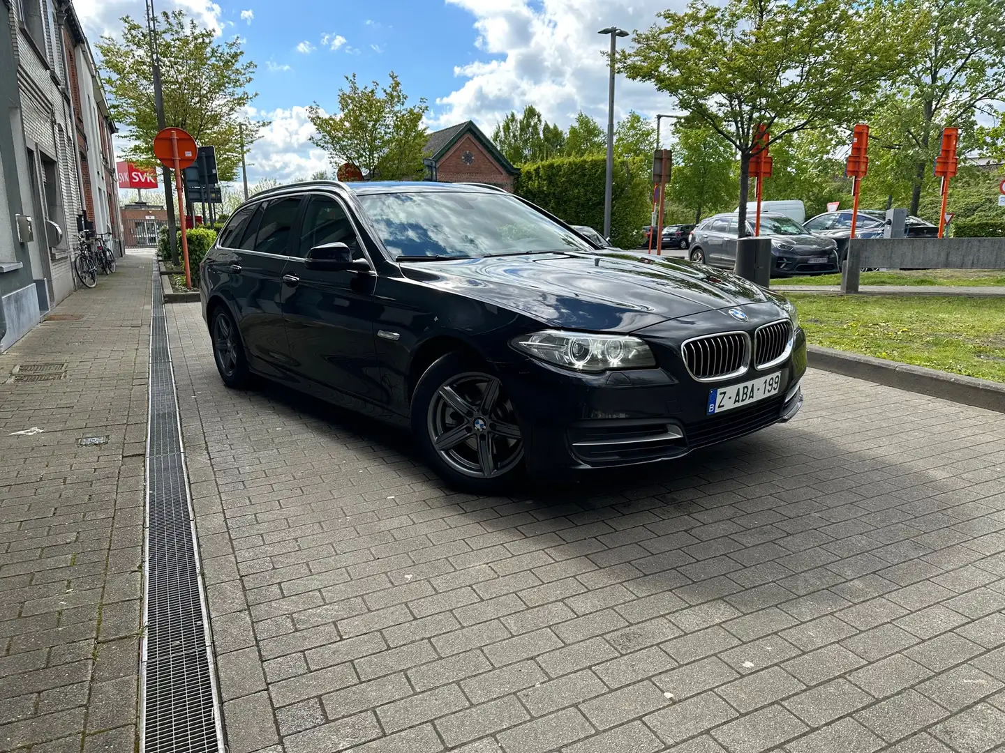 BMW 520 2014/127.000km/Automaat/Euro6b Zwart - 2