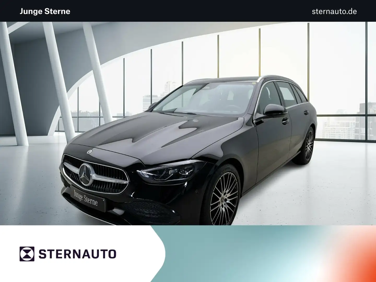 Mercedes-Benz C 180 C 180 T Avantgarde LED AHK RüCam DAB Navi/Autom. Schwarz - 1