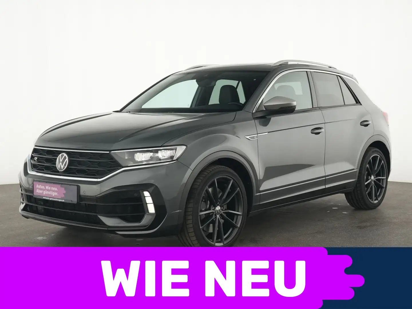 Volkswagen T-Roc R BEATS|Navi|Pano|Kamera|LED|SHZ|PDC|ACC Grau - 1