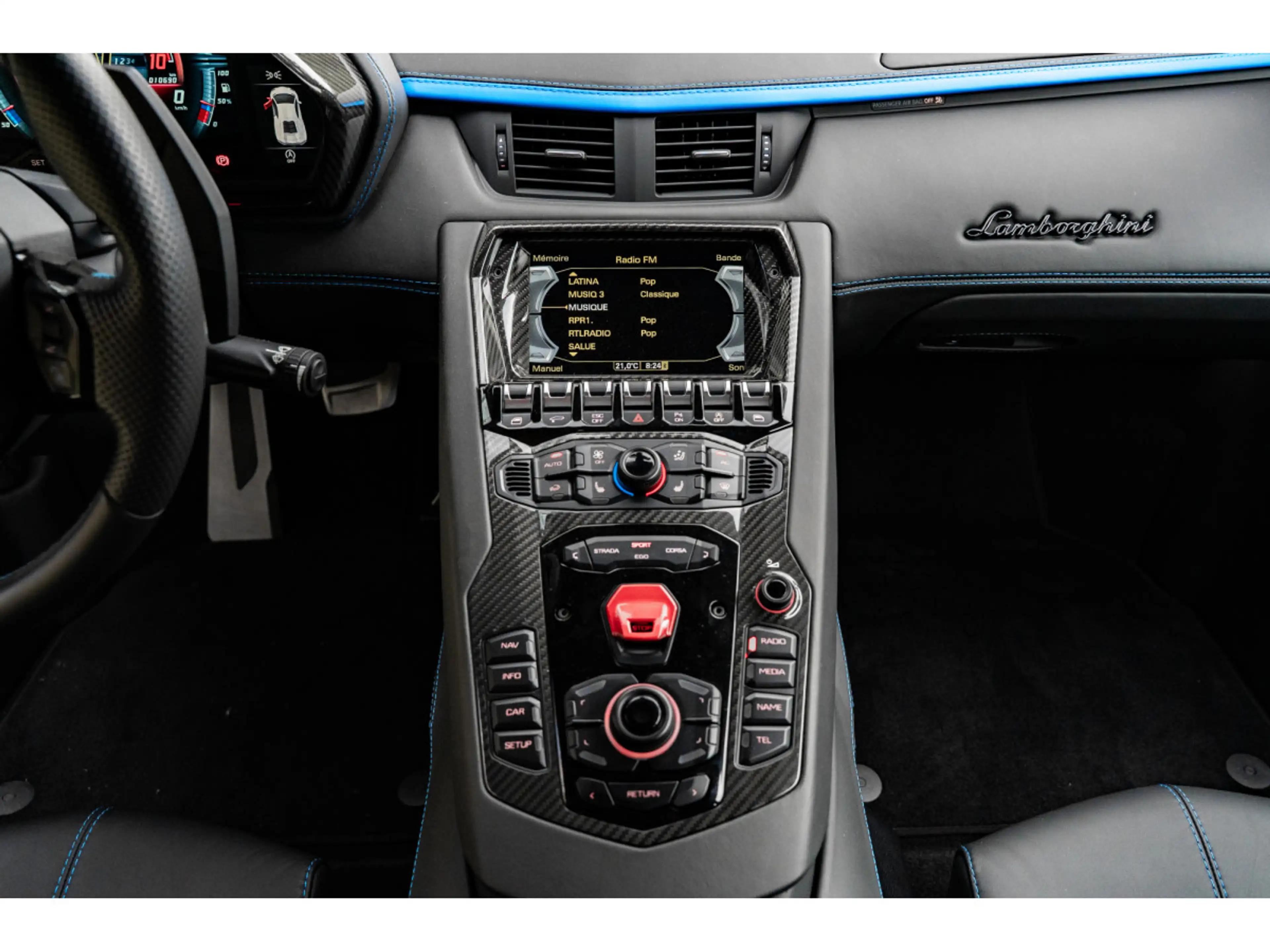 Lamborghini Aventador S - Blu Nila - Carbon - Sensonum — photo 14