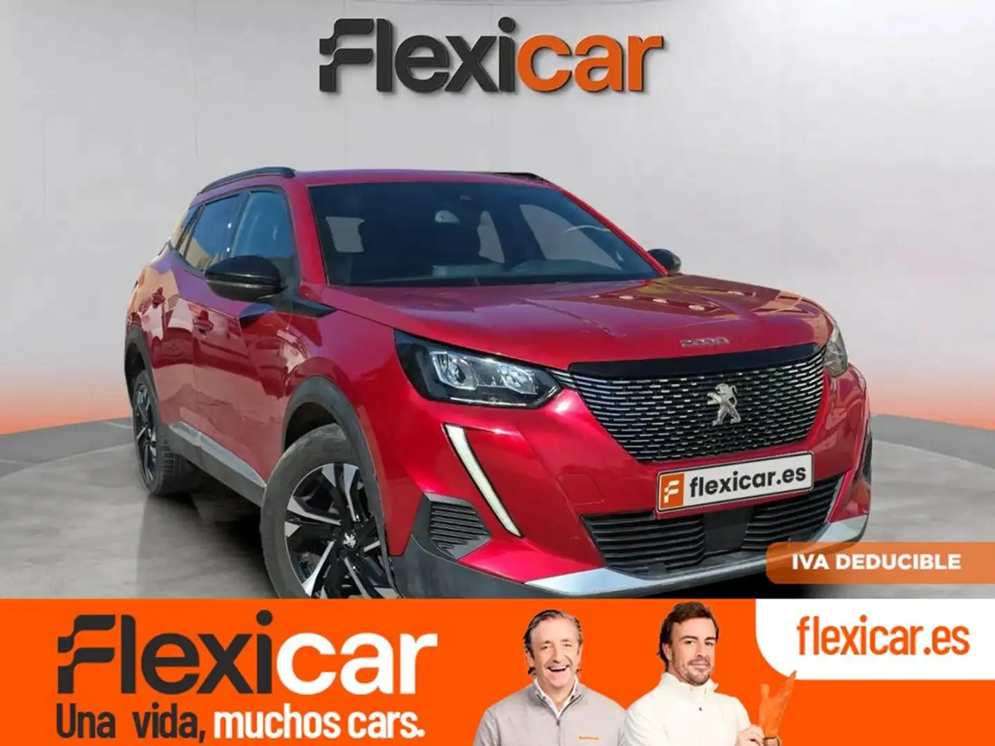 Peugeot 2008 1.2 PureTech S&S Active Pack 100 Rood - 1