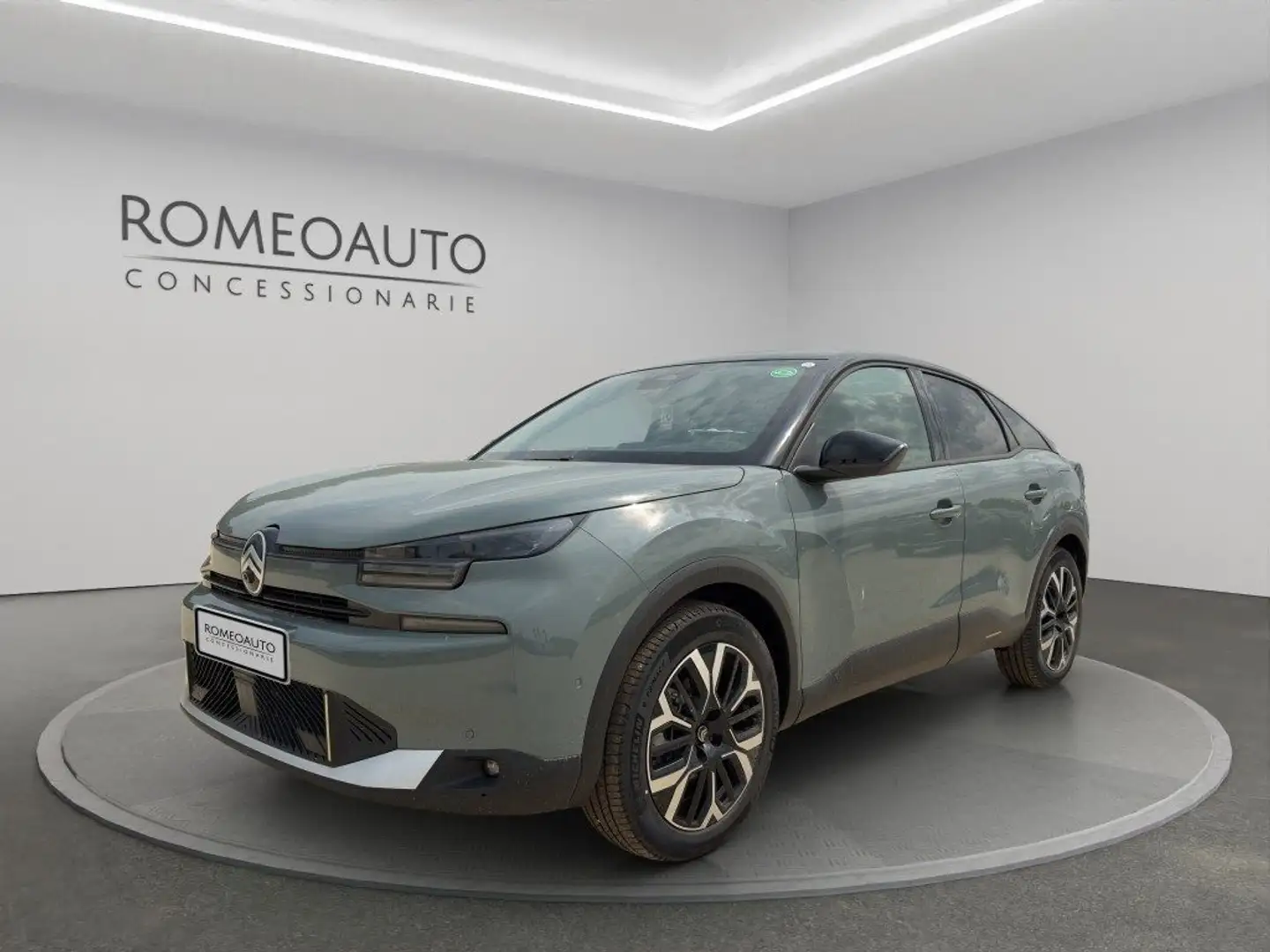 Citroen E-C4 Electric Nuova C4 115Kw 156 CV Max Verde - 2