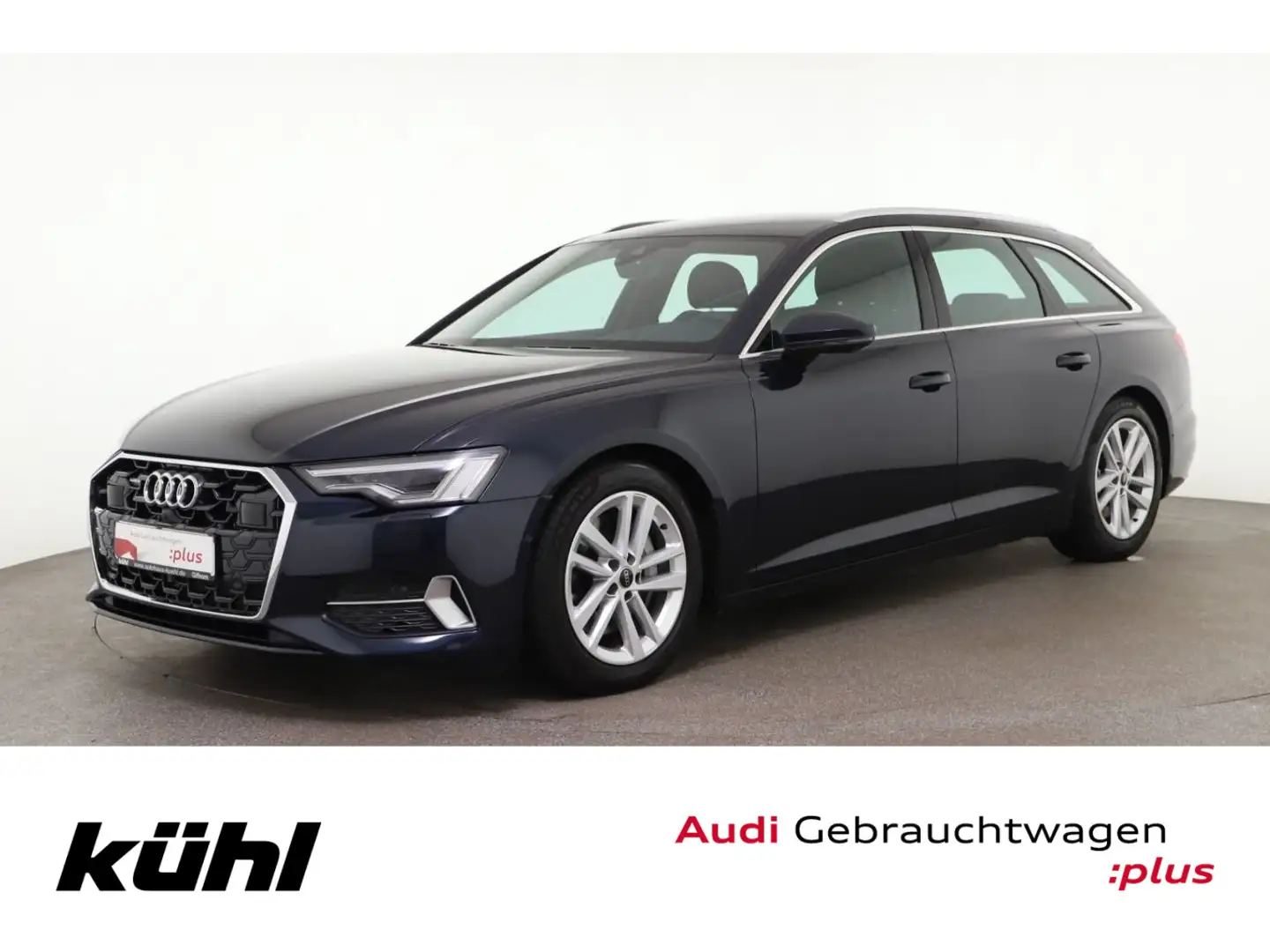Audi A6 50 TDI Q S tronic Advanced LED/Luft/ACC Blau - 1