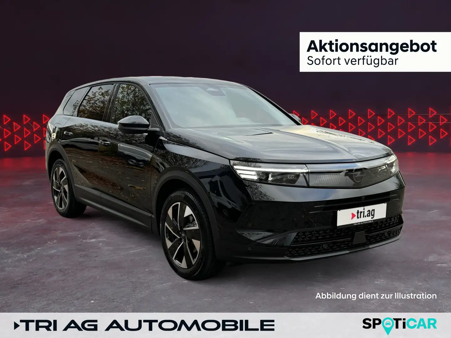 Opel Grandland GS Hybrid Doppelkupplungsgetriebe (eDC Negro - 1