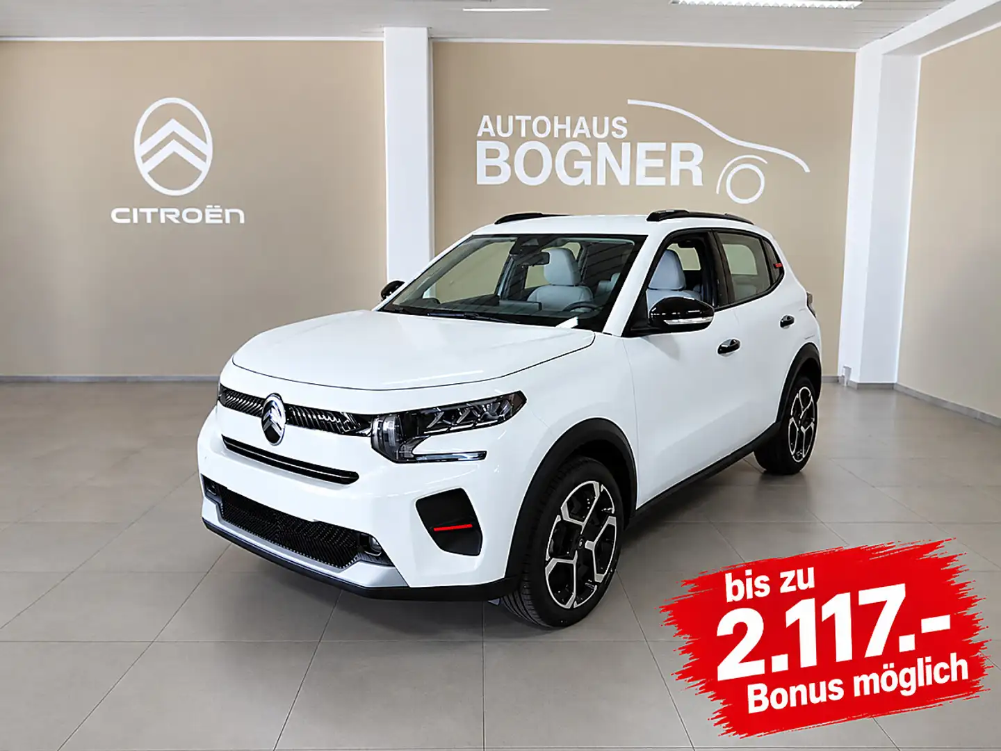 Citroen C3 Turbo 100 S&S 6-Gang-Manuell Plus inkl.Finanz u... Weiß - 2