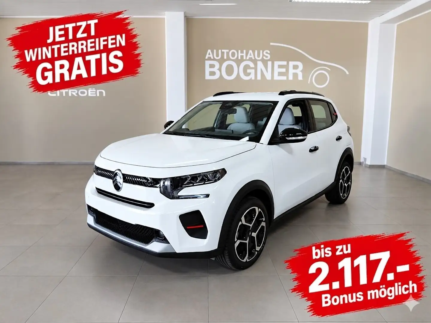 Citroen C3 Turbo 100 S&S 6-Gang-Manuell Plus inkl.Finanz u... Weiß - 1