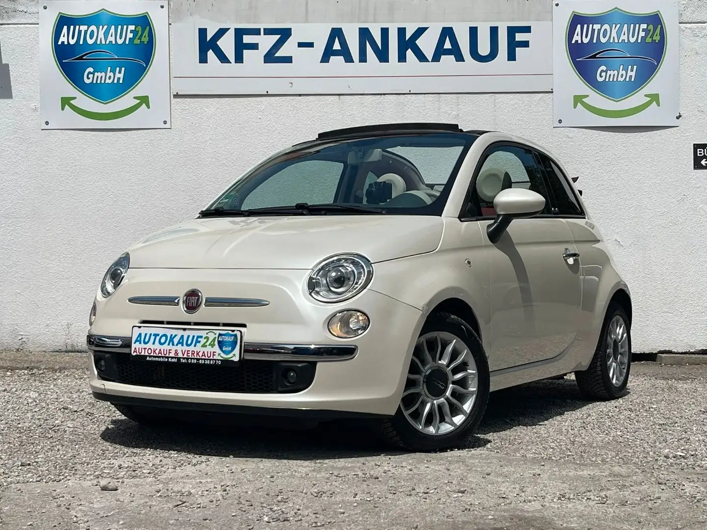 Fiat 500 *Leder*Navi*PDC*Cabrio* Xenon*Sound* - 1
