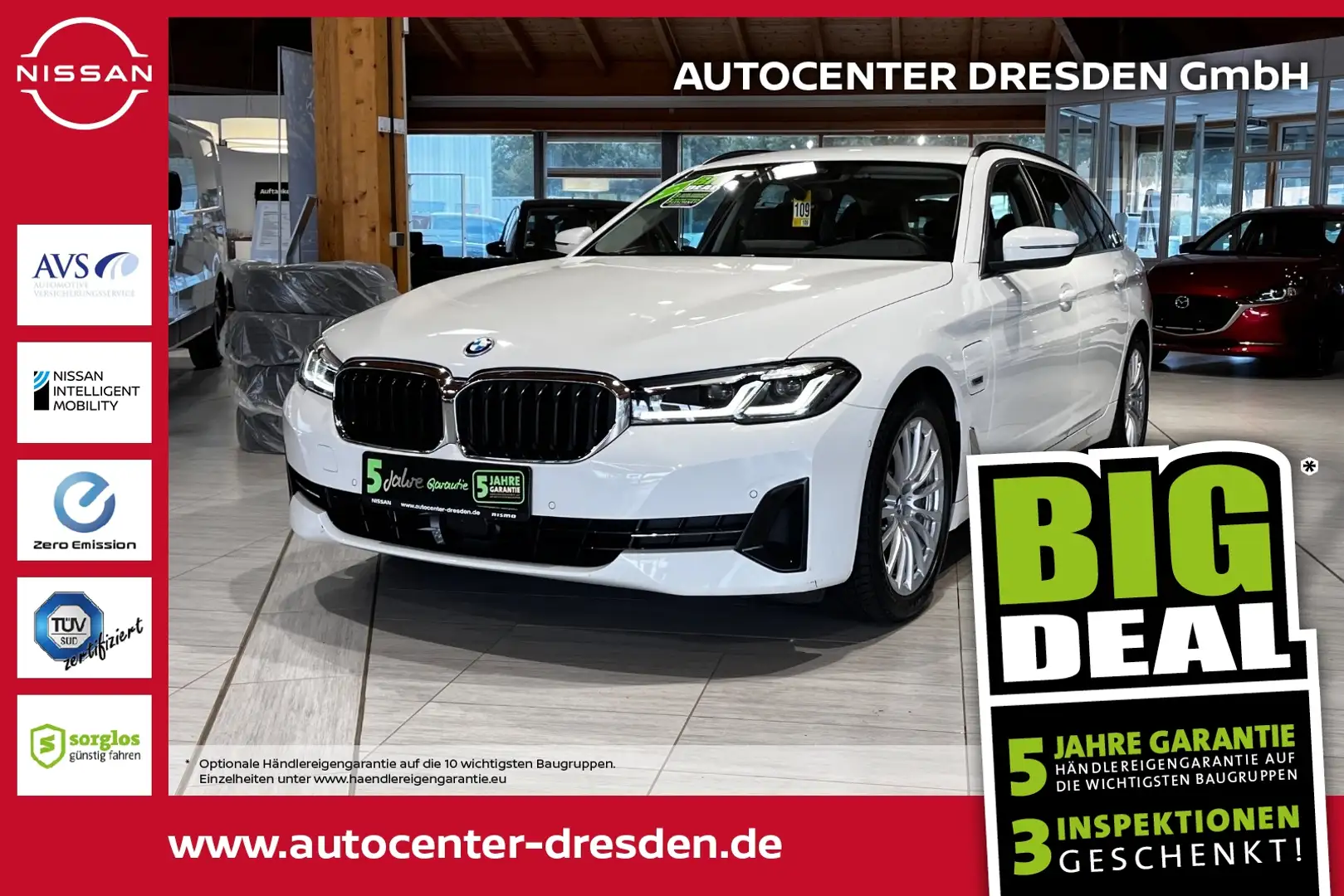 BMW 530 e Touring Navi Kam ACC SR&WR LED Ambiente Blanc - 1