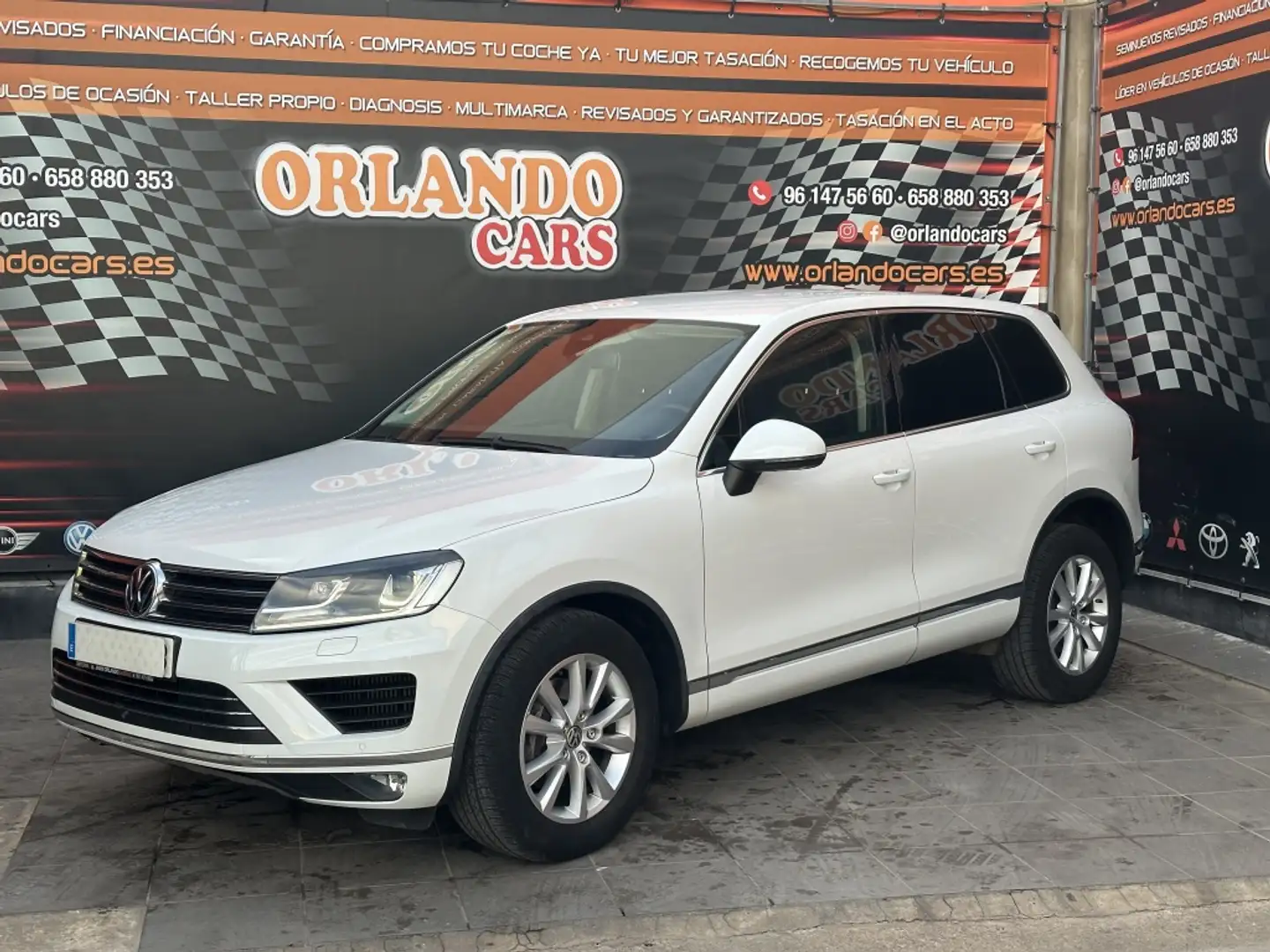 Volkswagen Touareg 3.0TDI V6 BMT TerrainTech 193kW Tiptronic Blanco - 2