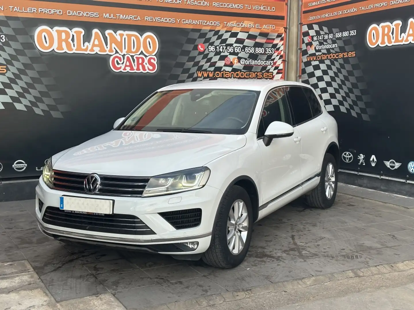 Volkswagen Touareg 3.0TDI V6 BMT TerrainTech 193kW Tiptronic Blanco - 1
