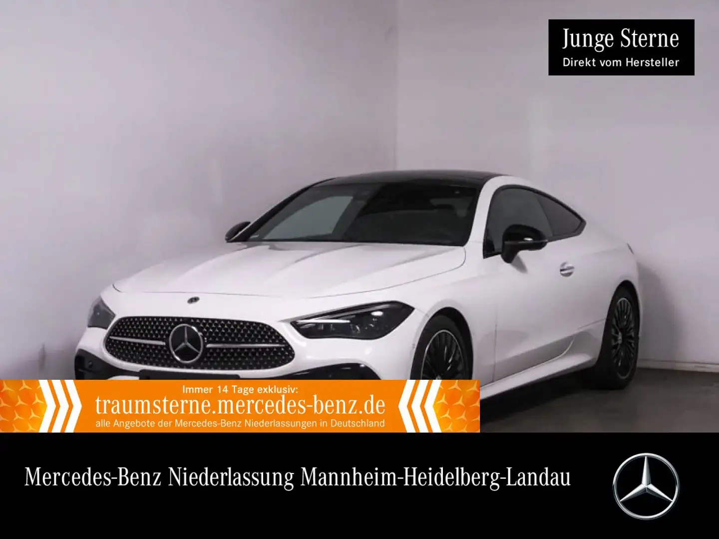 Mercedes-Benz CLE 450 4M AMG+NIGHT+PANO+360+BURMESTER+KEYLESS+9G Alb - 1