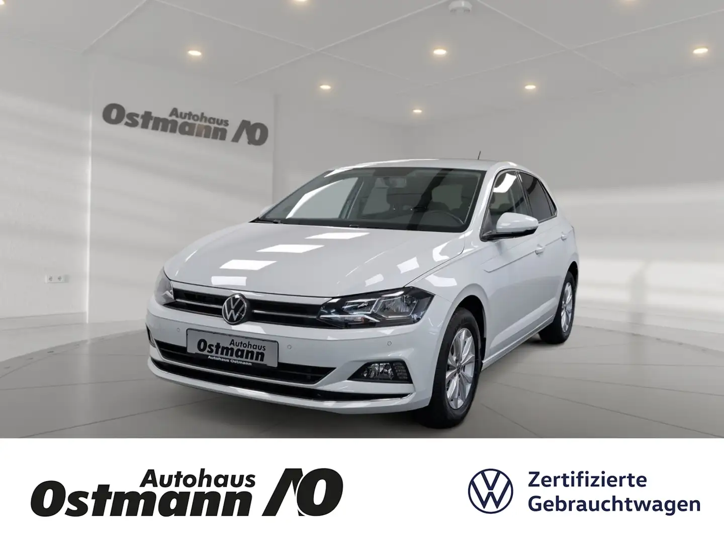 Volkswagen Polo VI 1.0 TSI Highline W-Paket PDC LM SHZ Weiß - 1