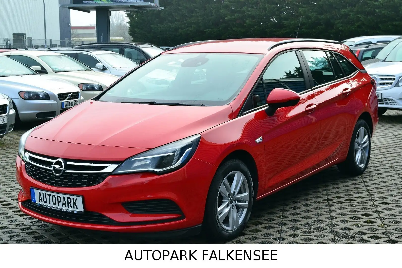 Opel Astra ASTRA K SPORTS TOURER EDITION AUTOMATIK+EURO6 Rouge - 1