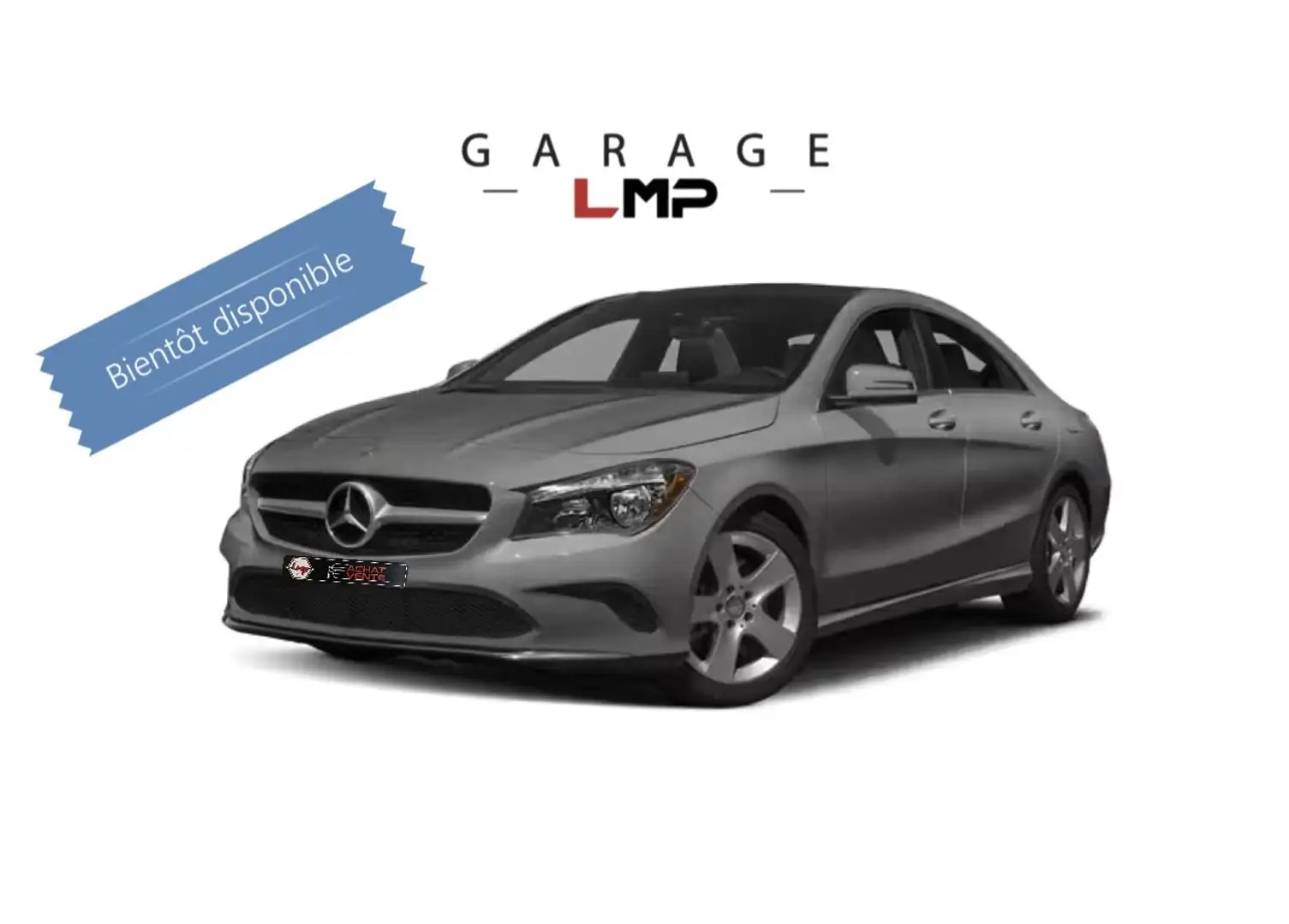 Mercedes-Benz CLA 200 CLA 200 d-Navi-Jantes-136cv Grijs - 1