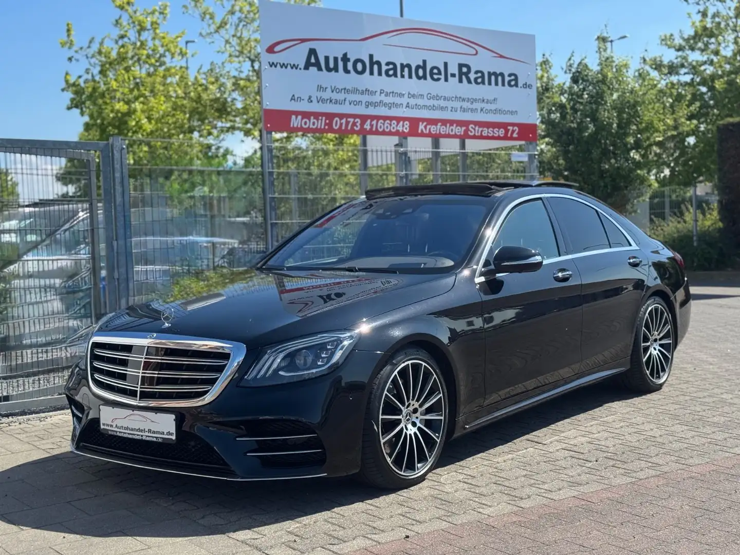 Mercedes-Benz S 400 4MaticAMG Multimedia Burmester Pano 360° Schwarz - 1