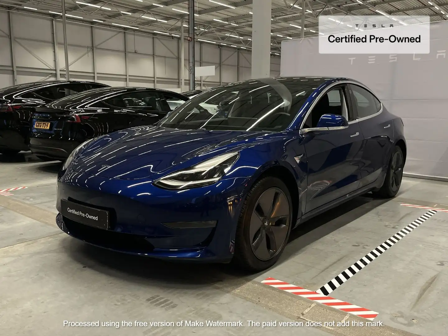Tesla Model 3 Long Range/Certified Pre owned Blau - 1