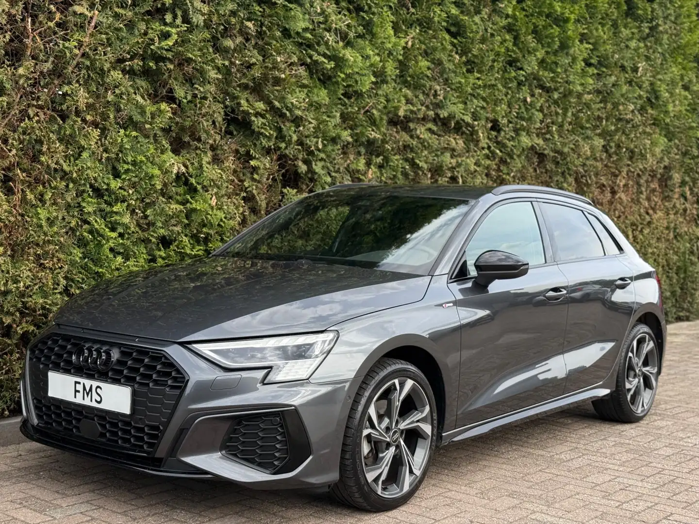 Audi A3 Sportback 35 TFSI 3x S-Line CarPlay Camera Grijs - 1