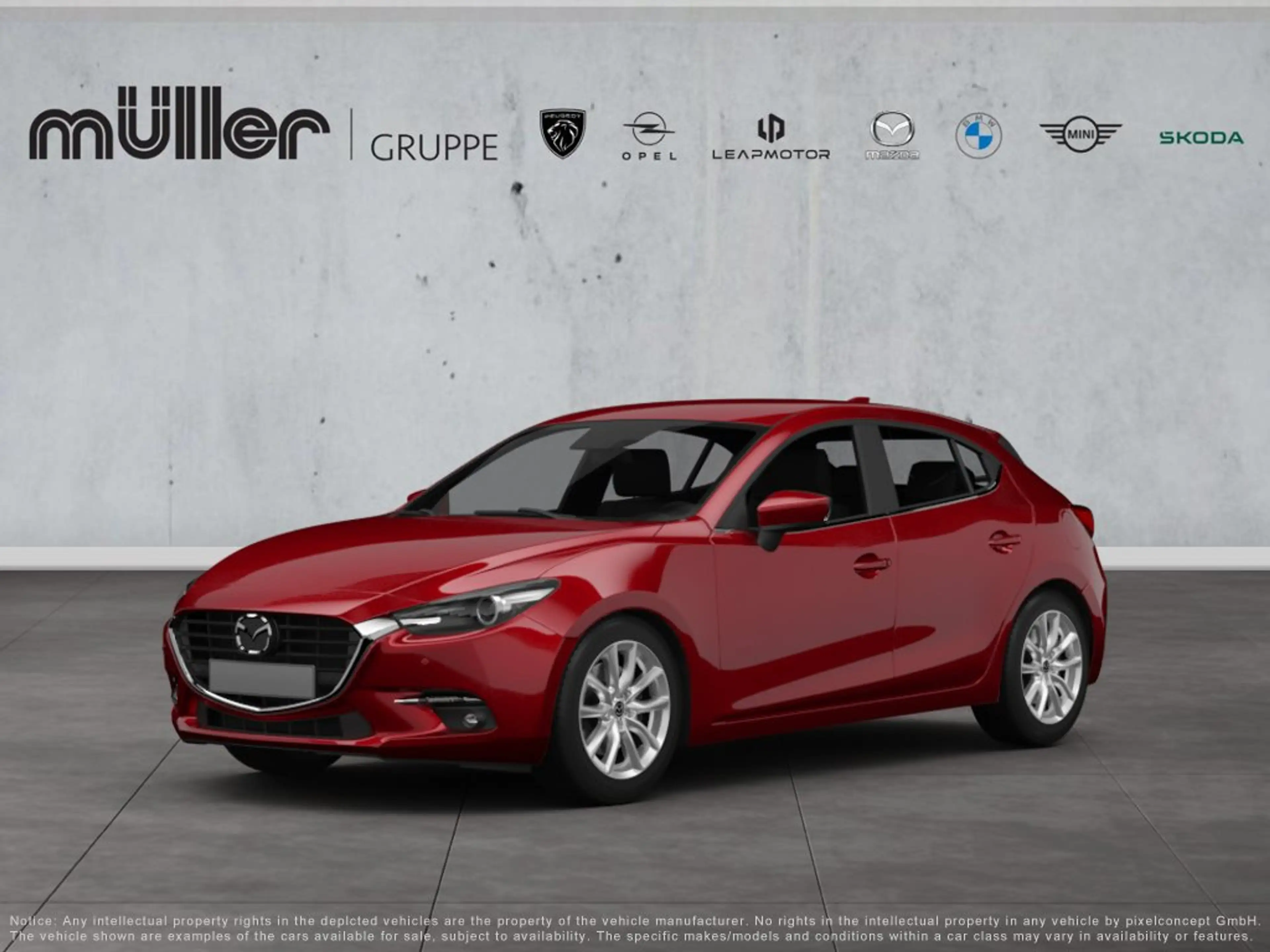 Mazda 3 G 120 PS 6GS EXCLUSIVE