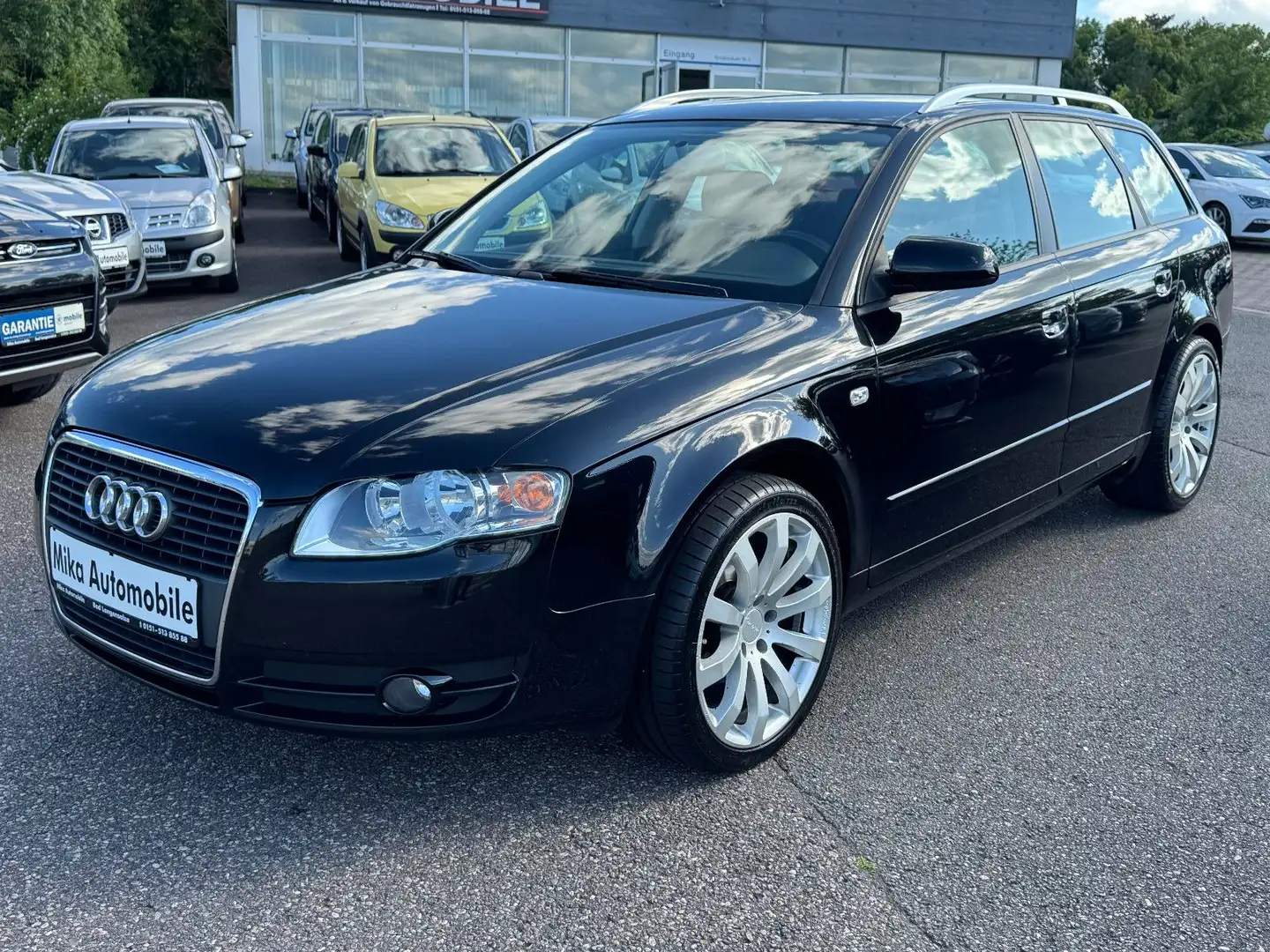 Audi A4 Avant 2.0 TDI TÜV/HU/NEU Negro - 1